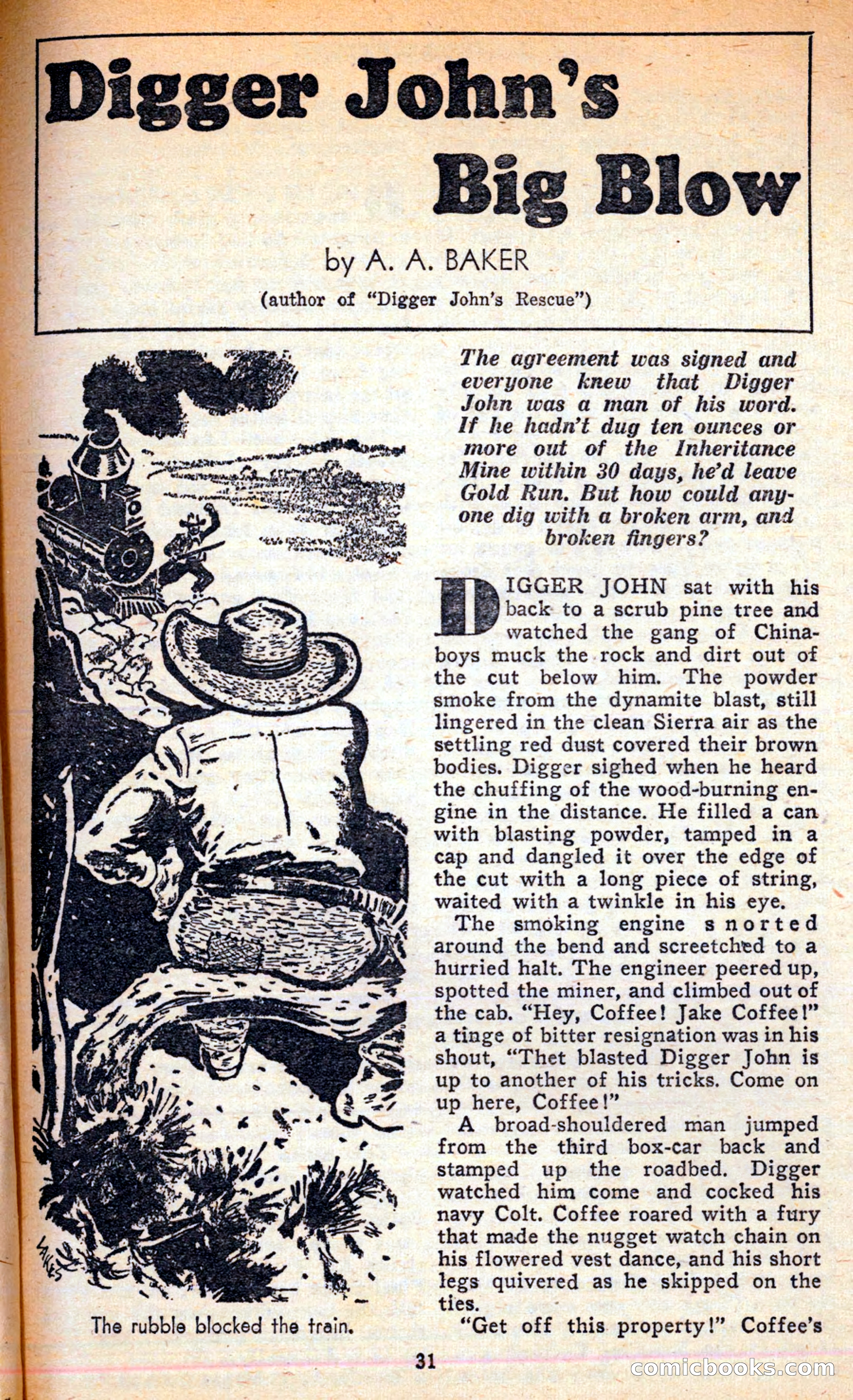 Famous Western, June 1949 — page 31 of 100