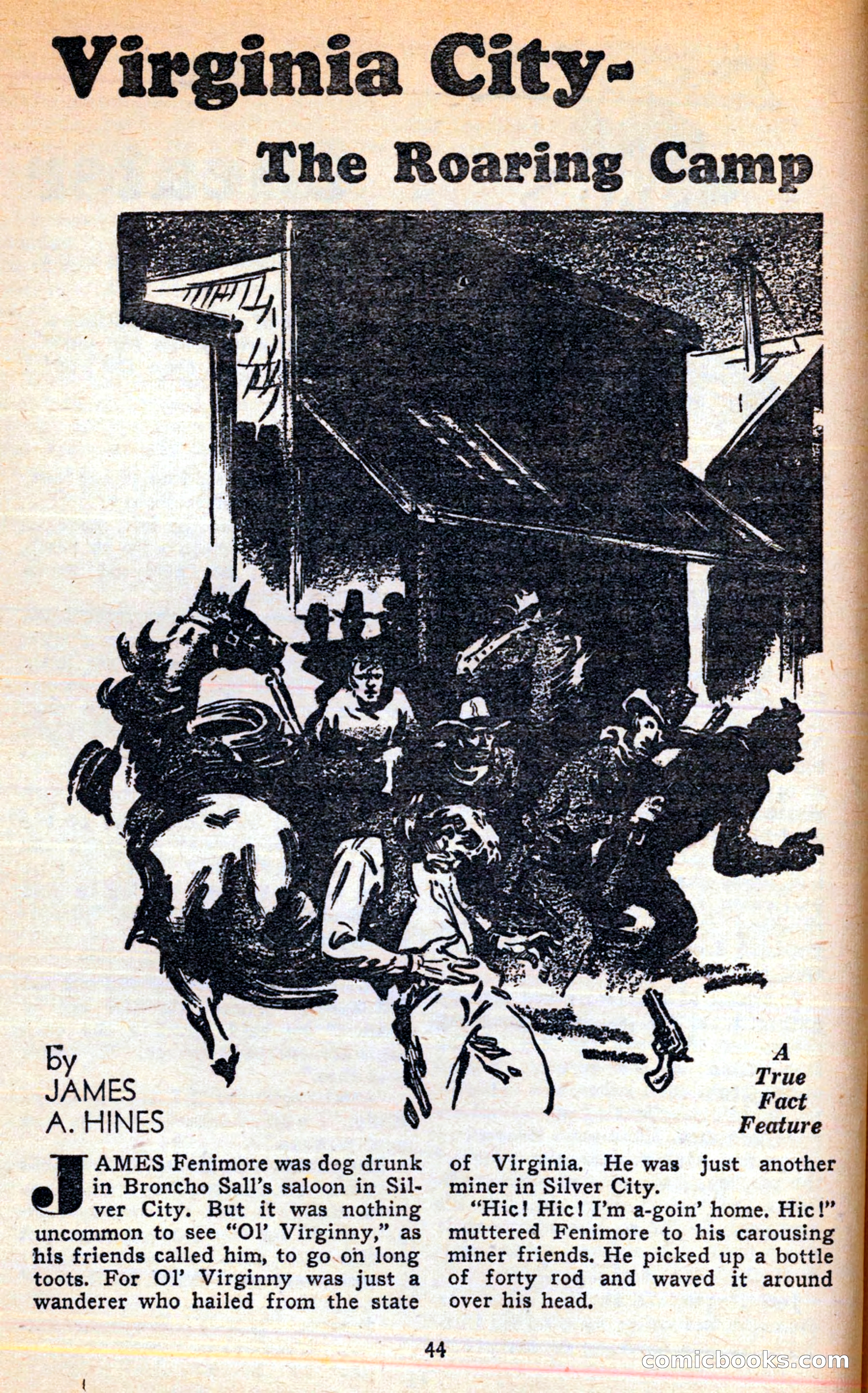 Famous Western, June 1949 — page 44 of 100