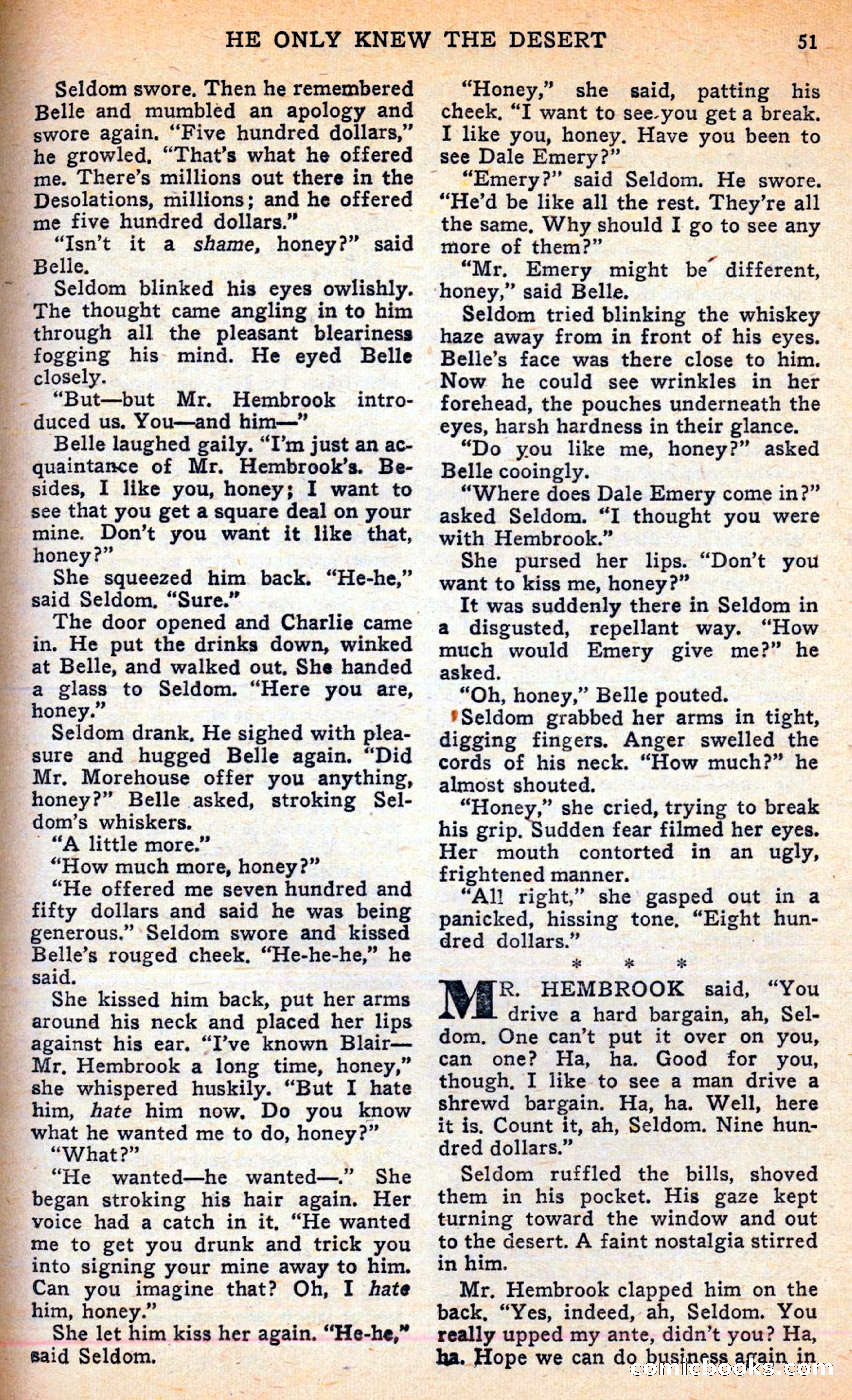 Famous Western, June 1949 — page 51 of 100