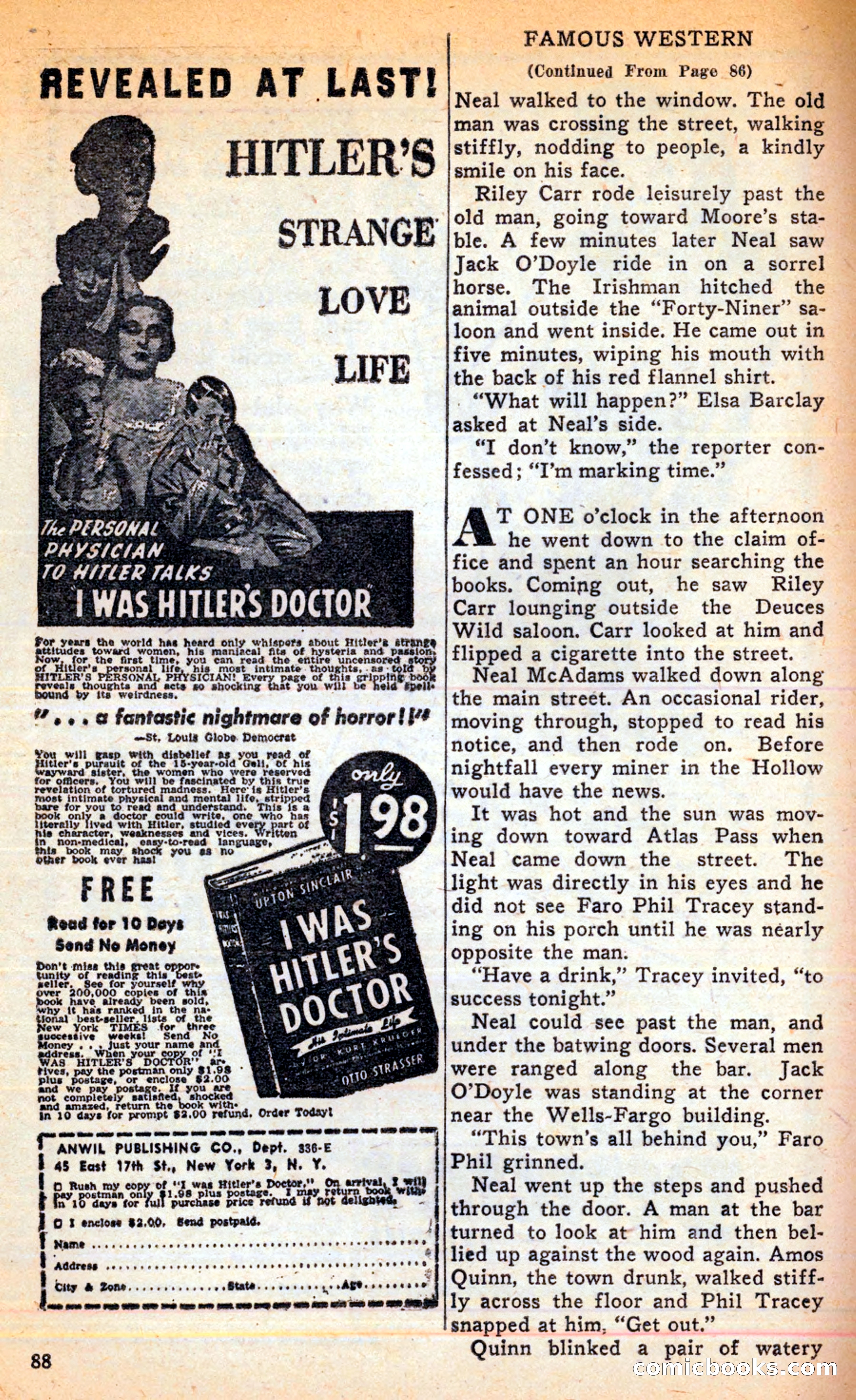 Famous Western, June 1949 — page 88 of 100