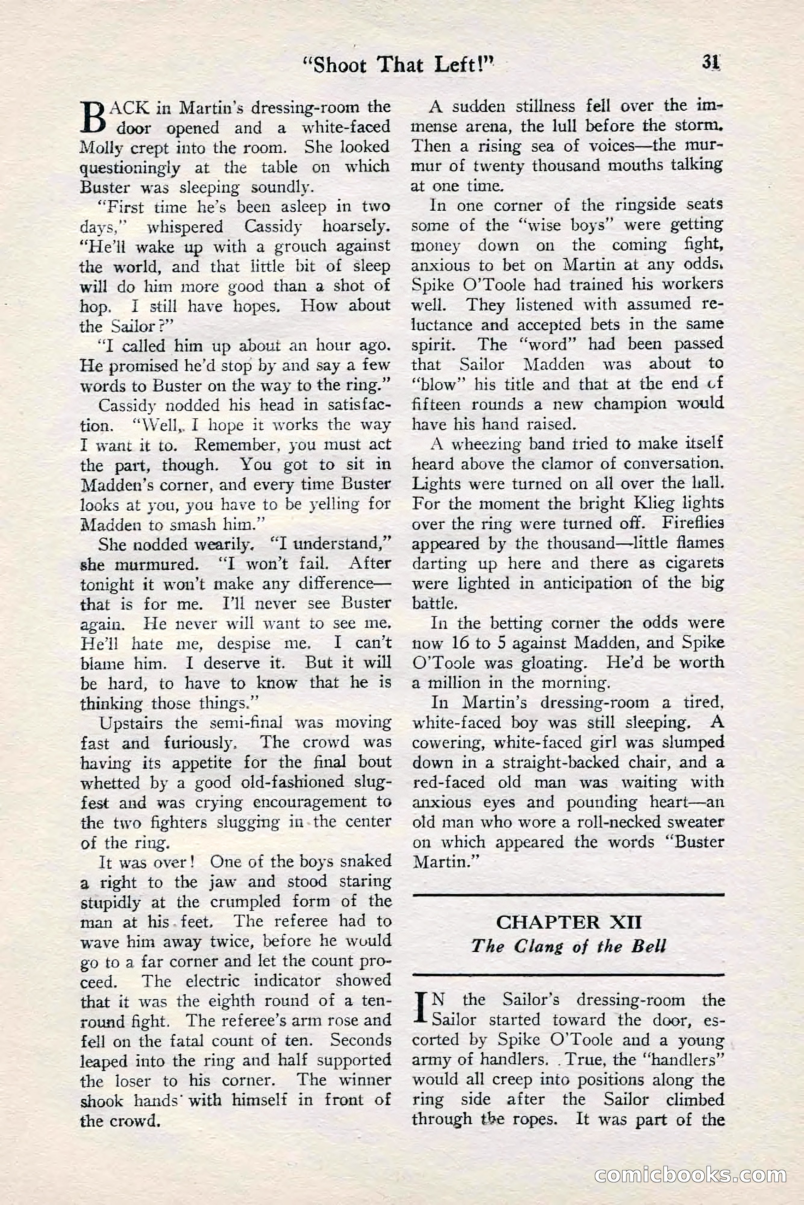 Fight Stories, June 1928 — page 33 of 132