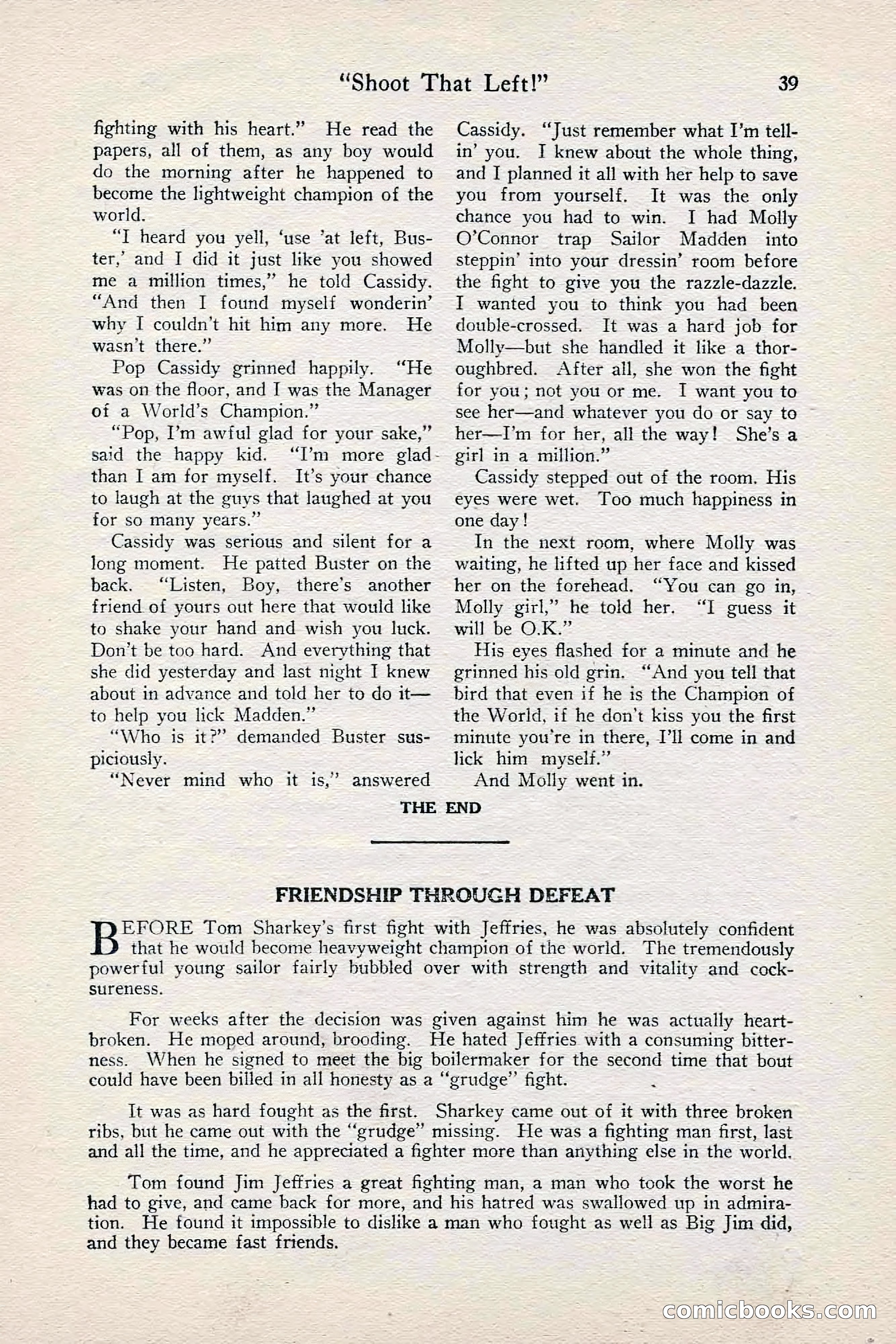 Fight Stories, June 1928 — page 41 of 132
