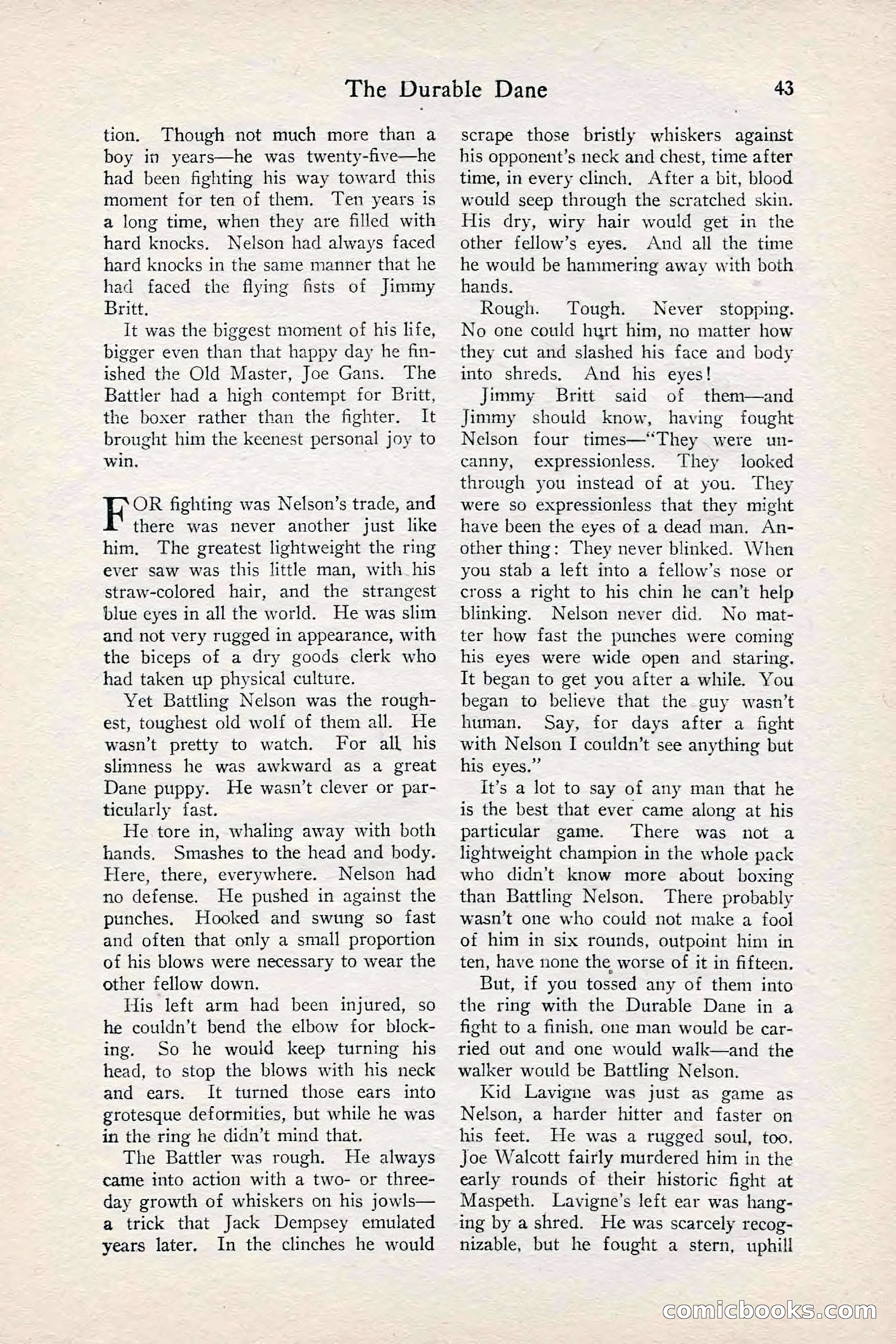 Fight Stories, June 1928 — page 45 of 132