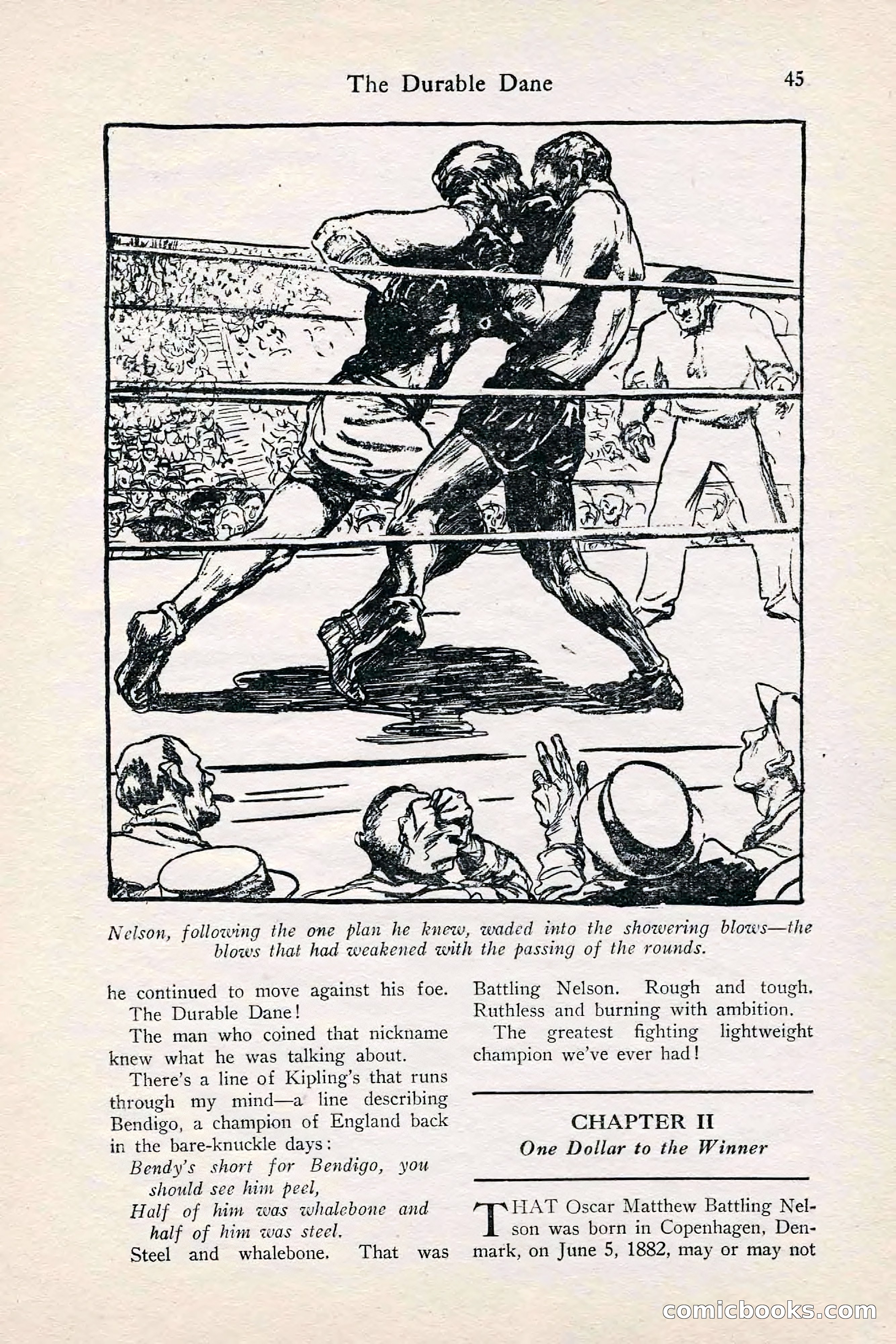 Fight Stories, June 1928 — page 47 of 132