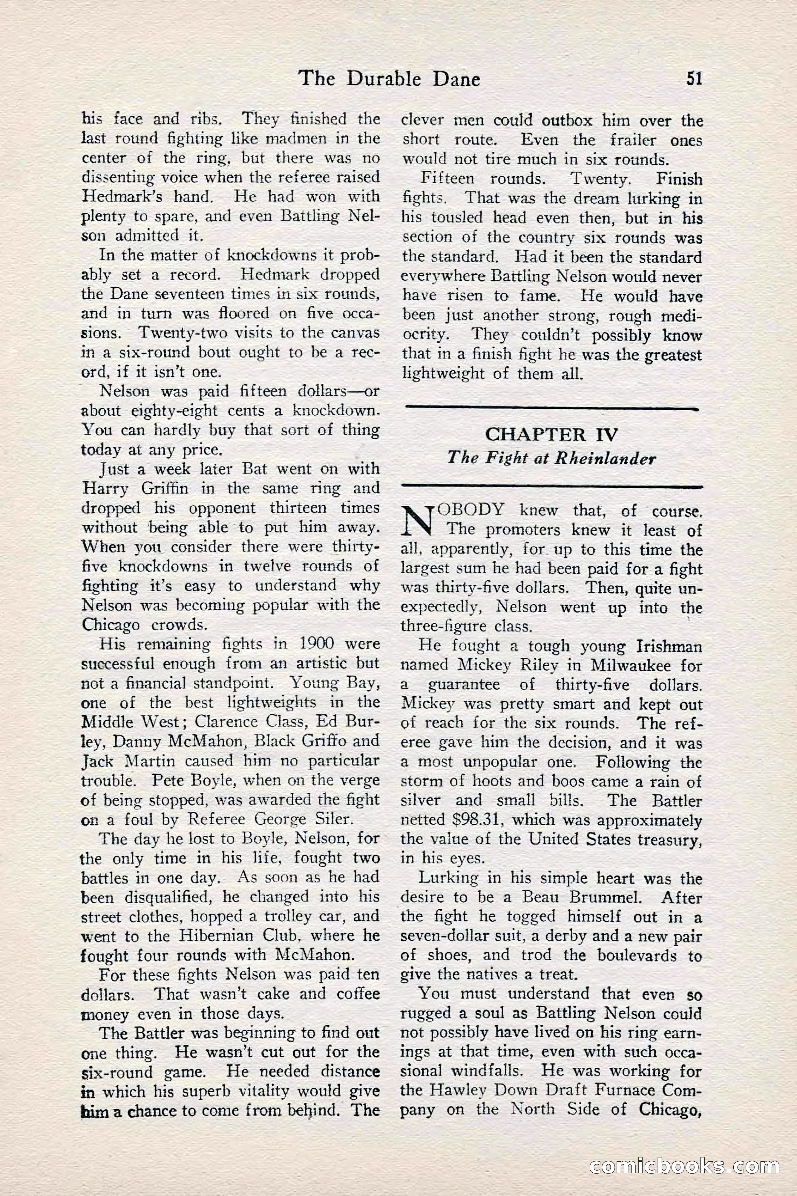 Fight Stories, June 1928 — page 53 of 132