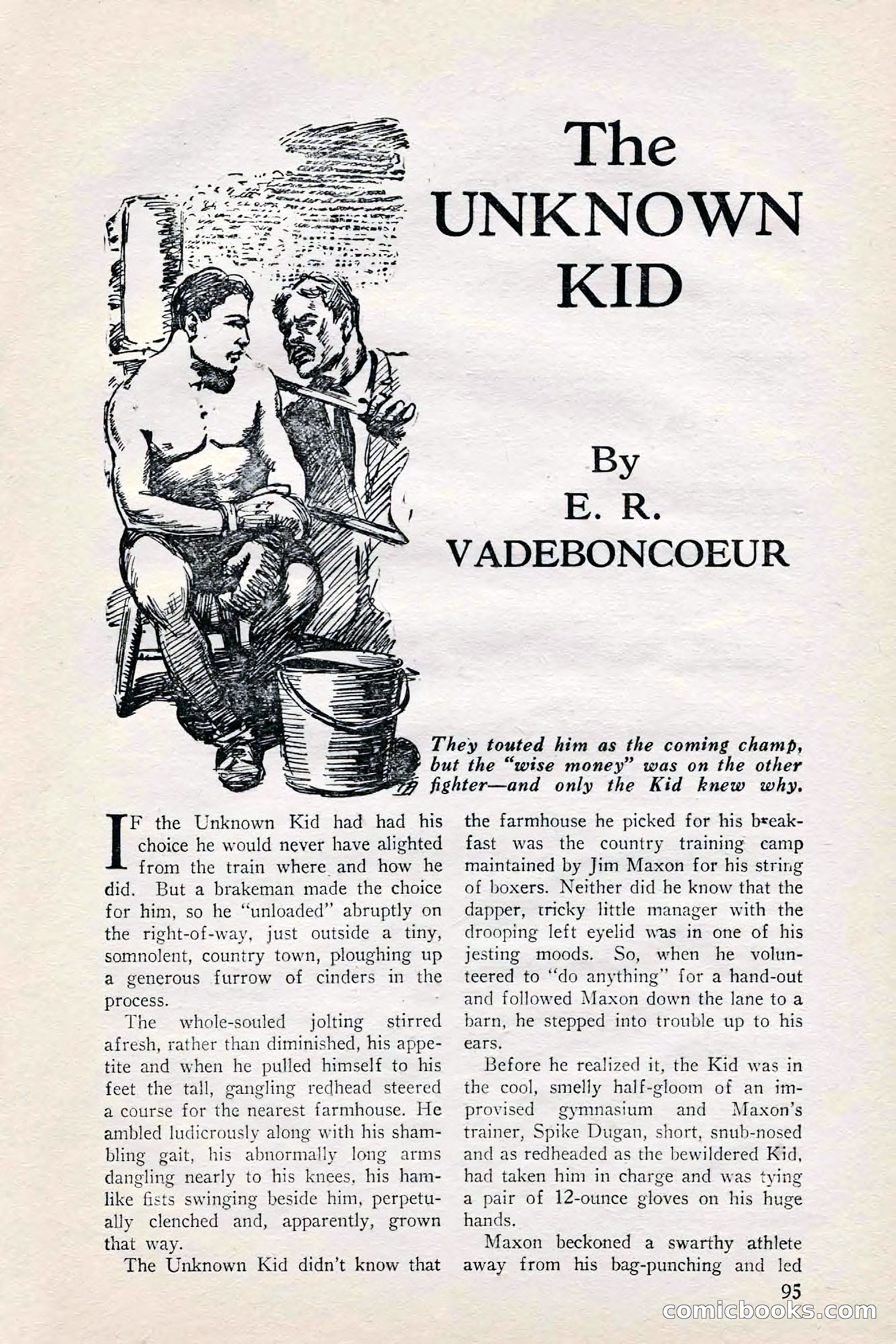 Fight Stories, June 1928 — page 97 of 132