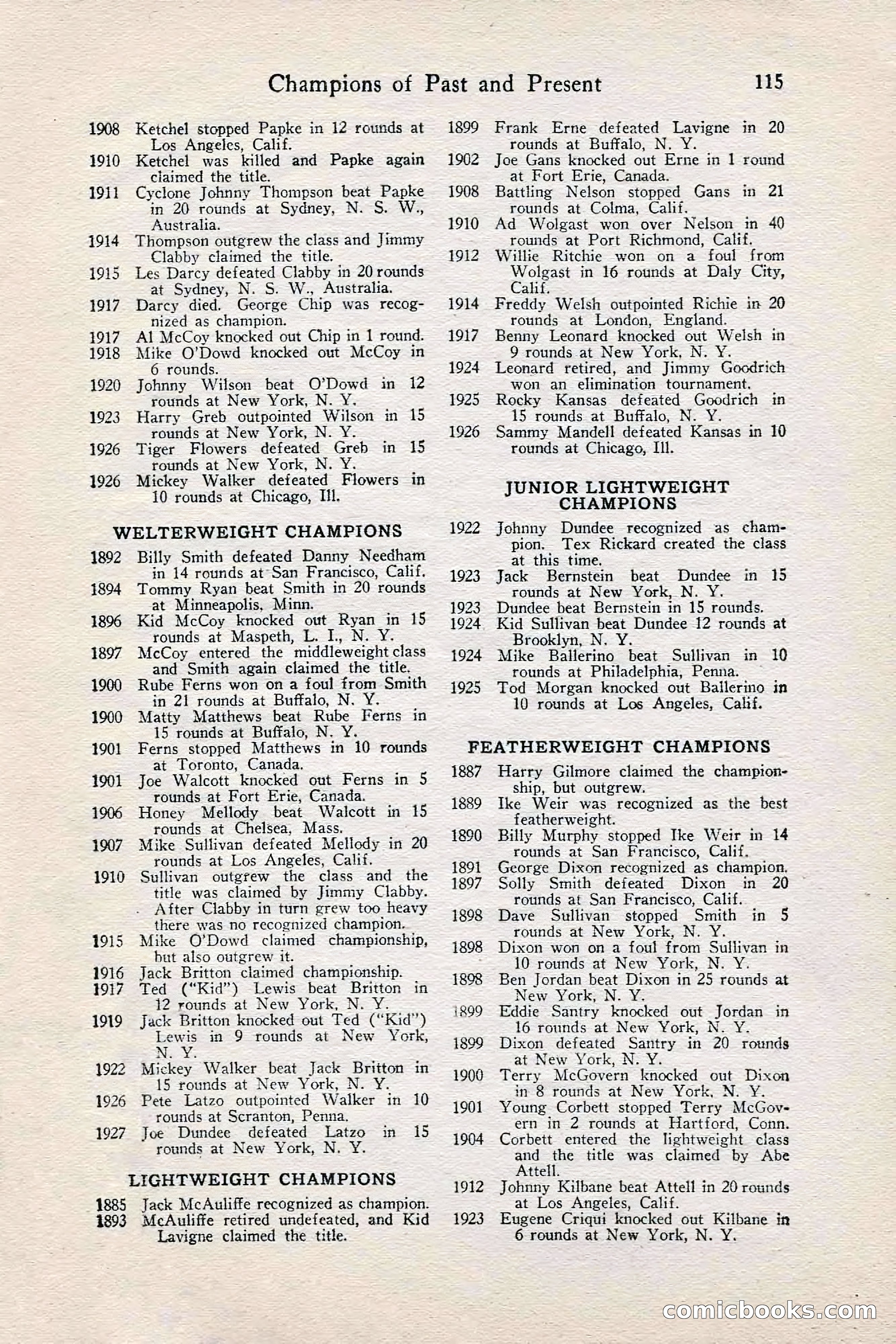 Fight Stories, June 1928 — page 117 of 132