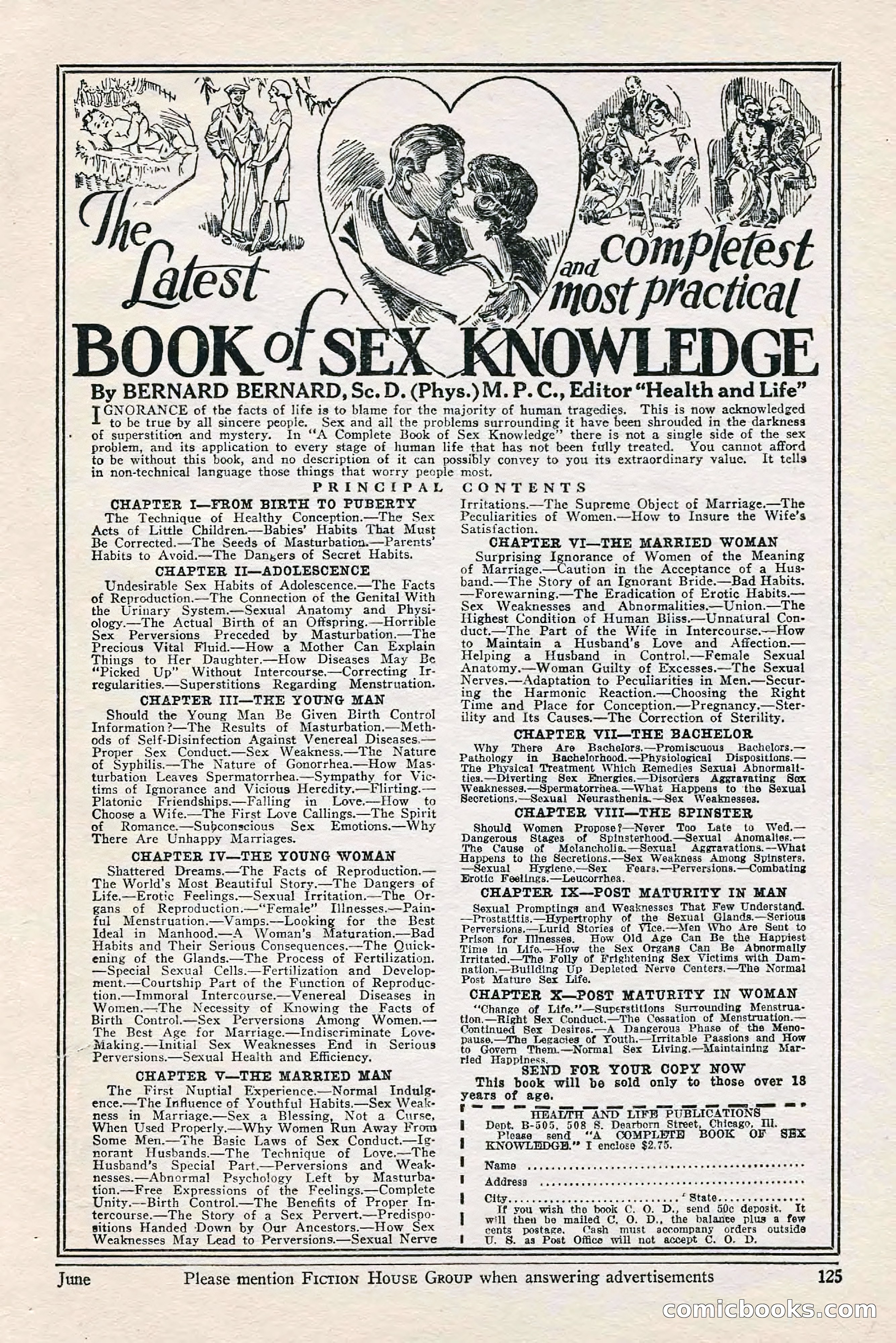Fight Stories, June 1928 — page 127 of 132