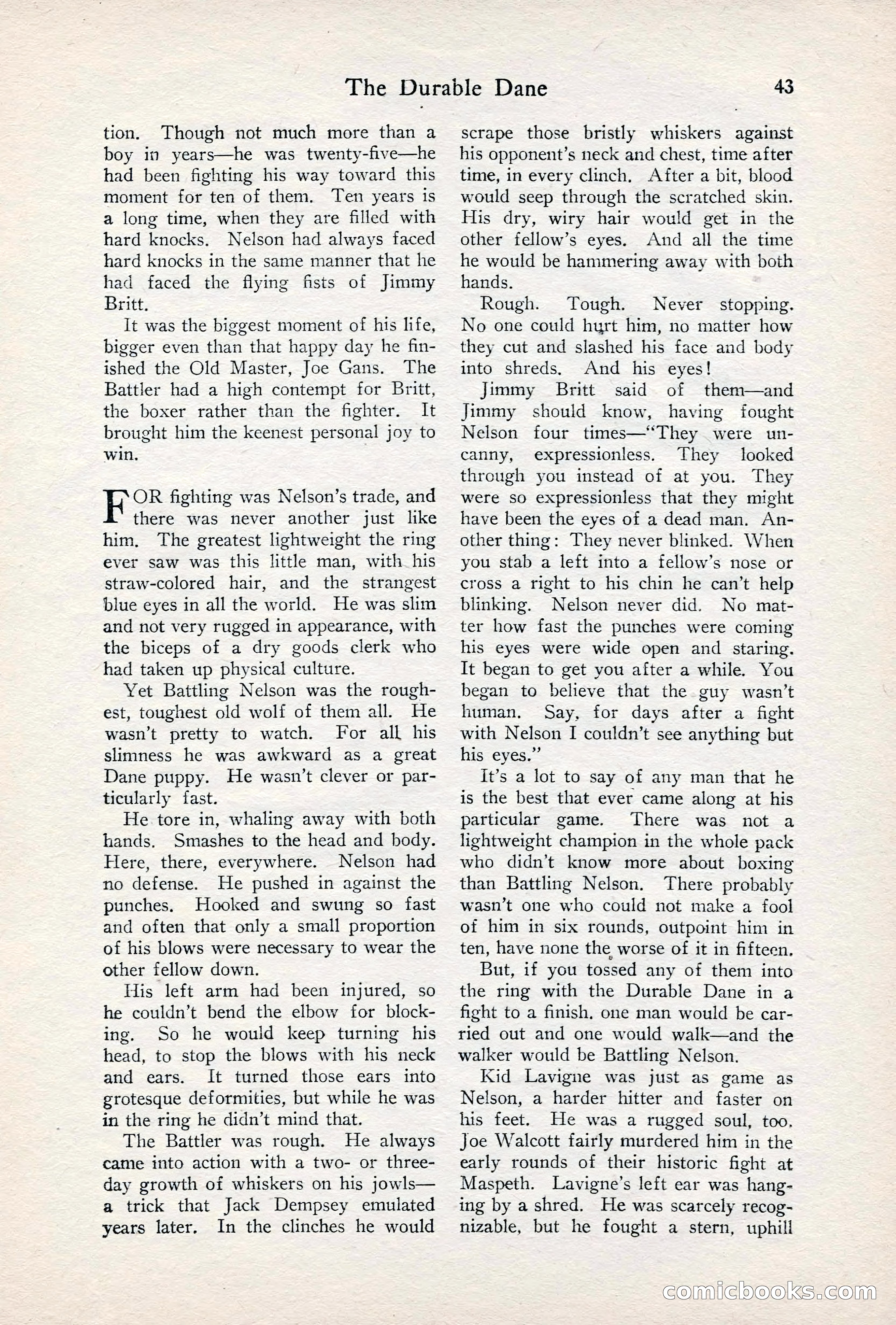 Fight Stories, June 1928 — page 45 of 133