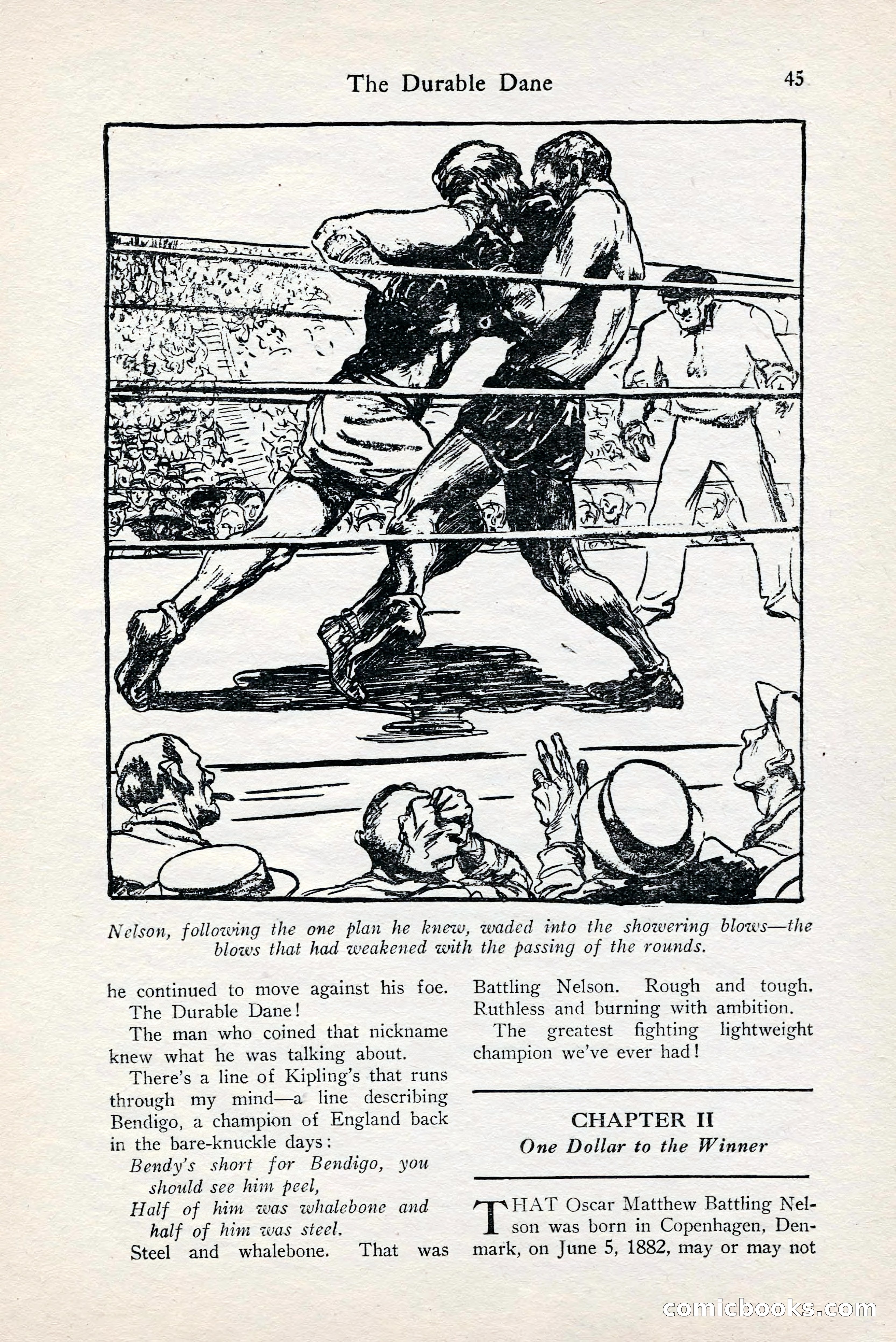 Fight Stories, June 1928 — page 47 of 133