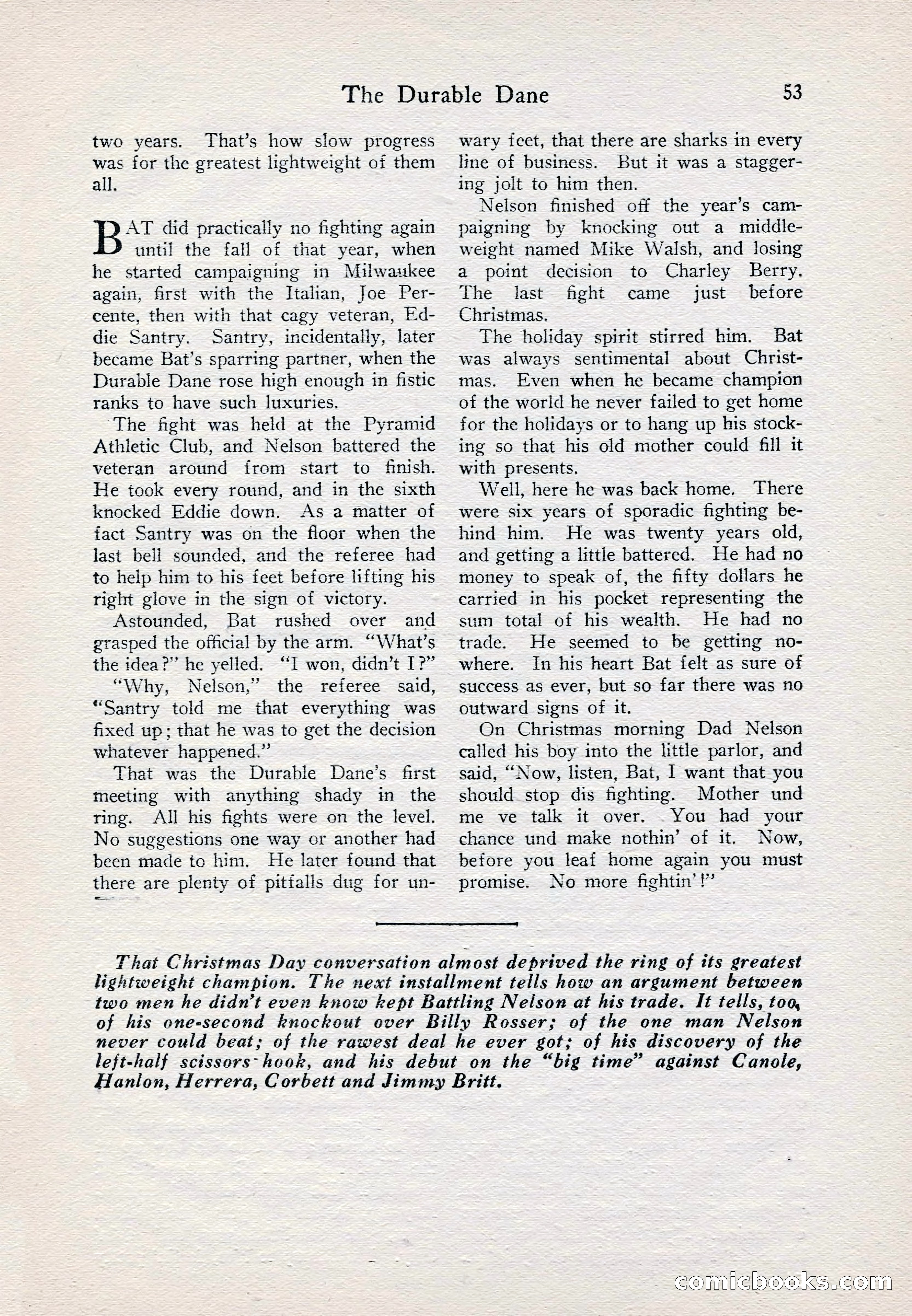 Fight Stories, June 1928 — page 55 of 133