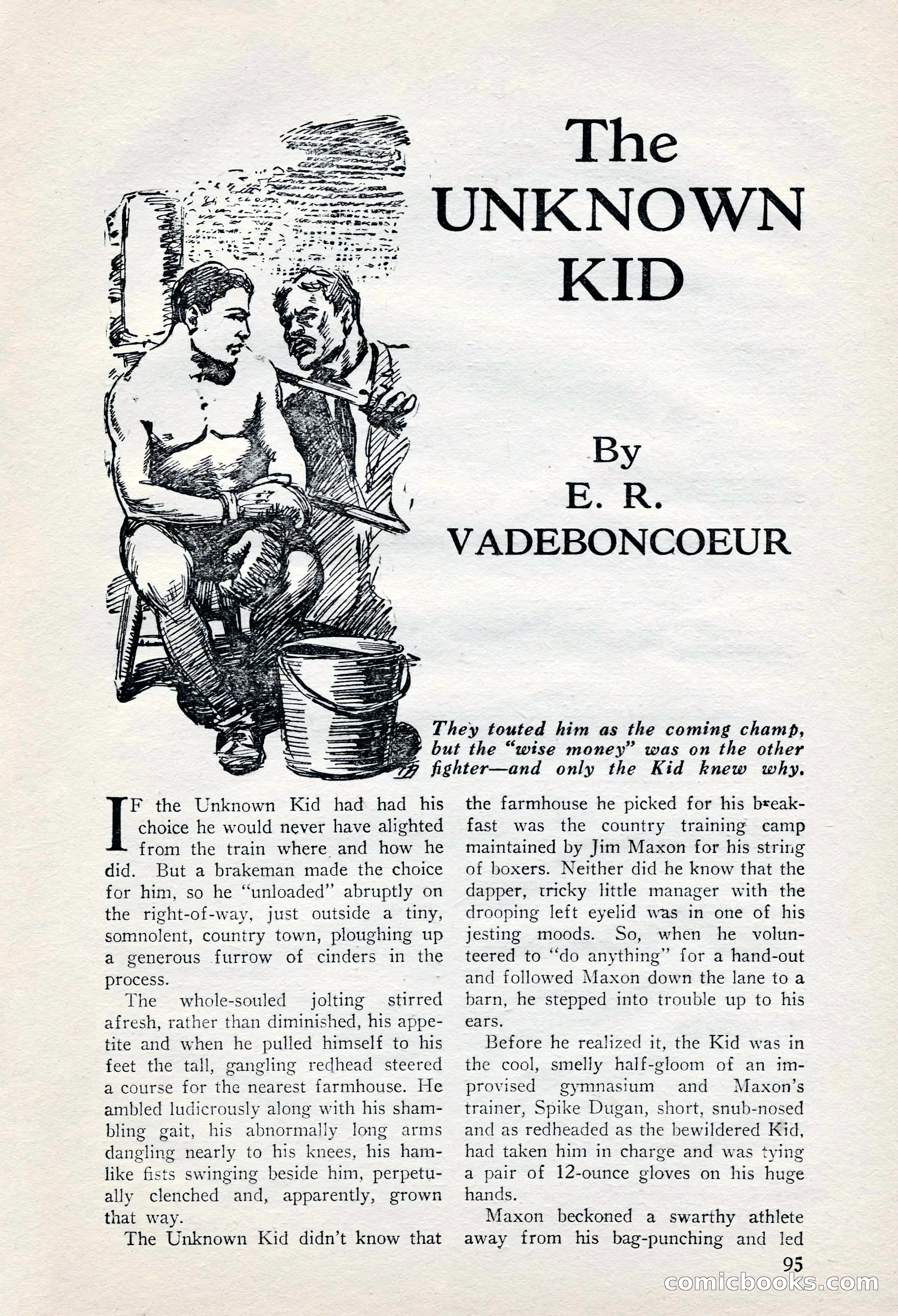 Fight Stories, June 1928 — page 97 of 133