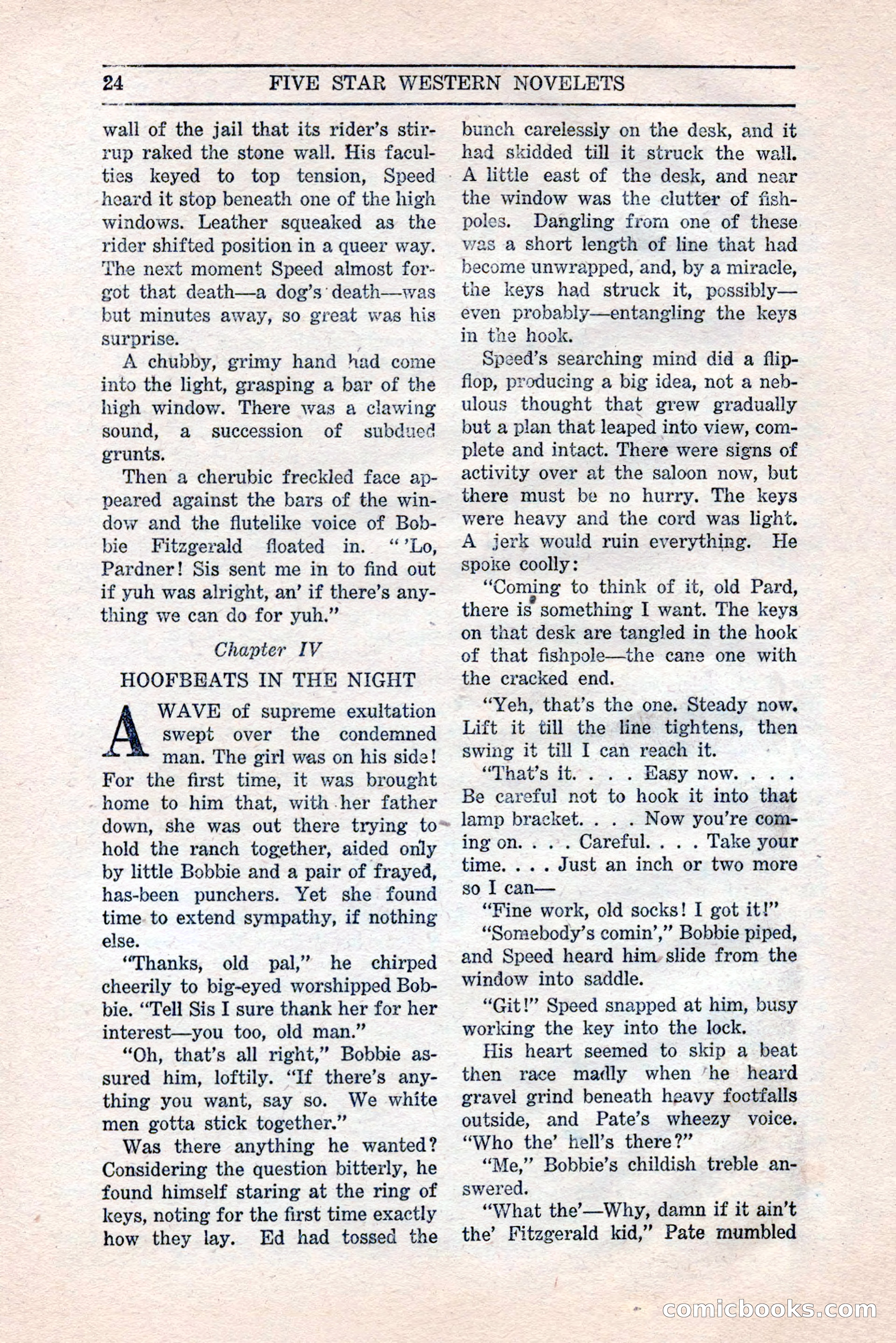 Five Star Western Novelets, September 1937 — page 26 of 116