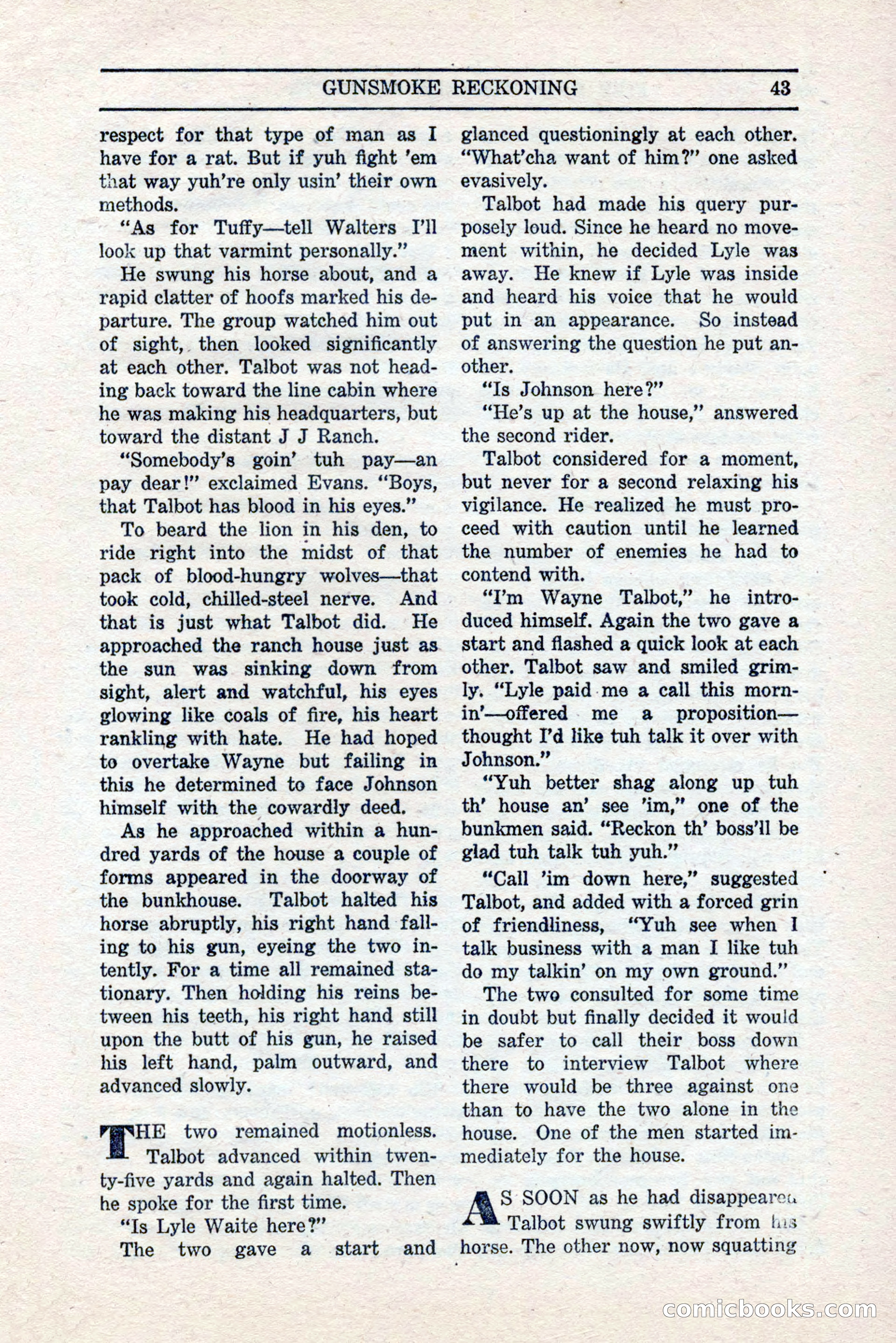 Five Star Western Novelets, September 1937 — page 45 of 116