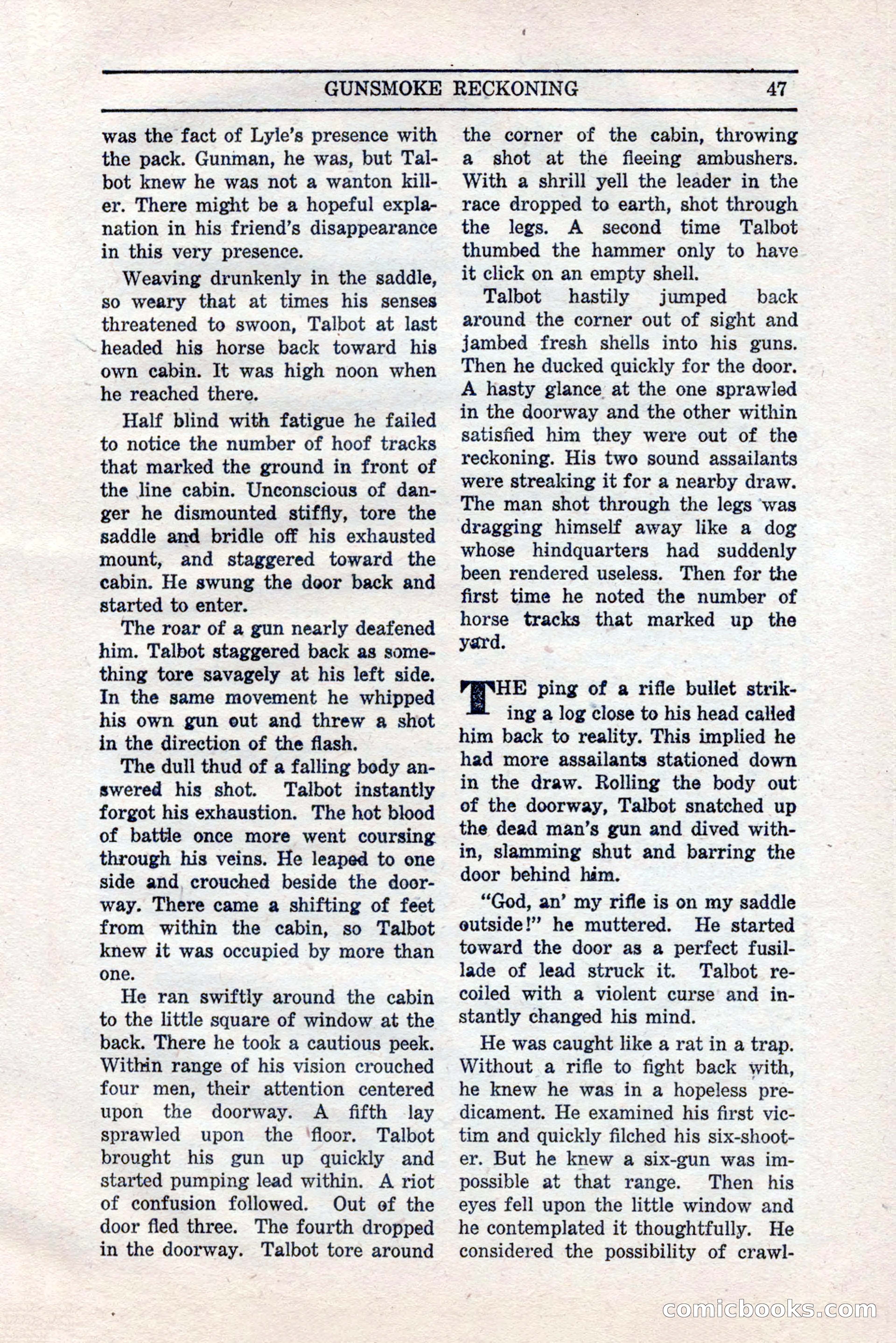 Five Star Western Novelets, September 1937 — page 49 of 116