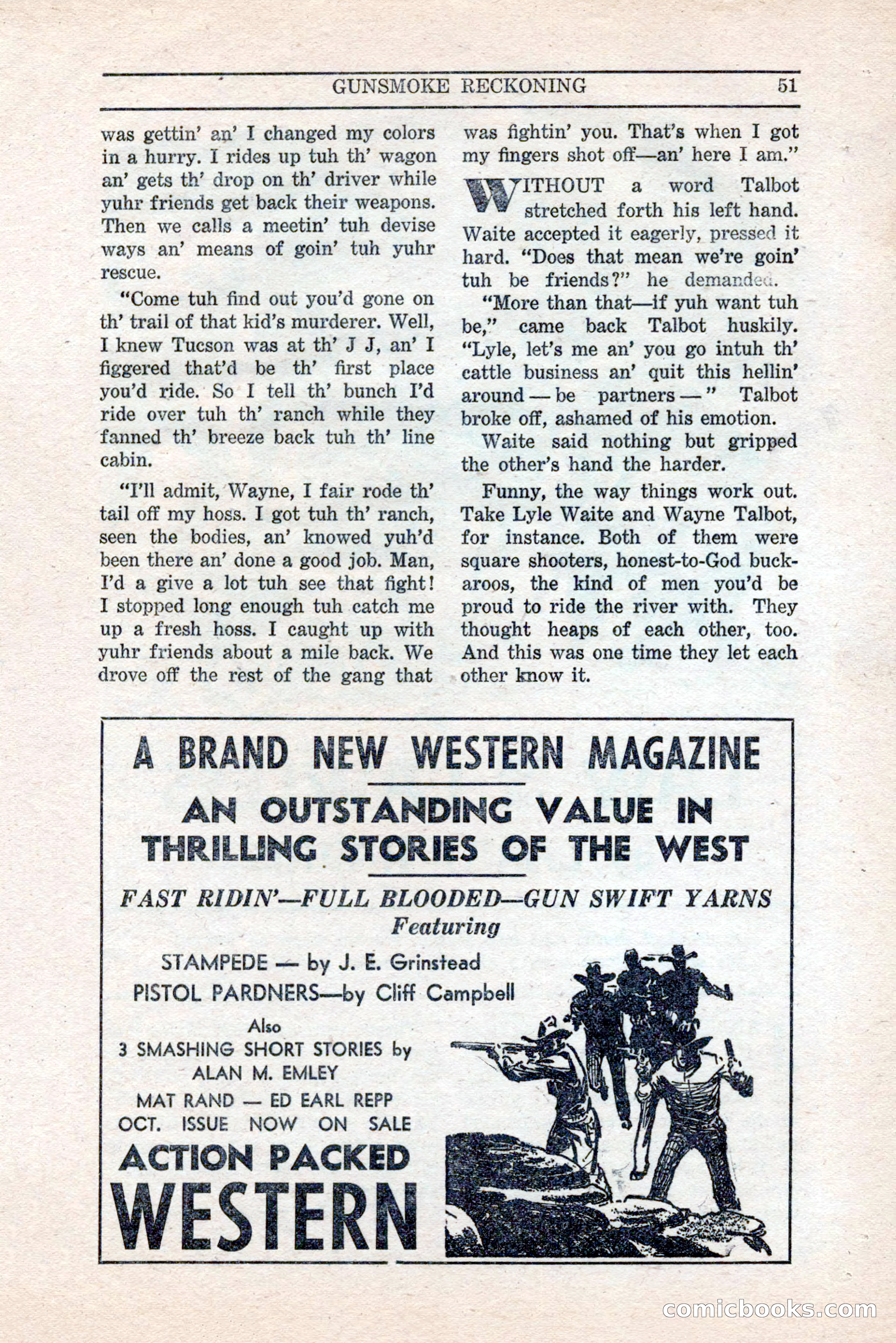 Five Star Western Novelets, September 1937 — page 53 of 116