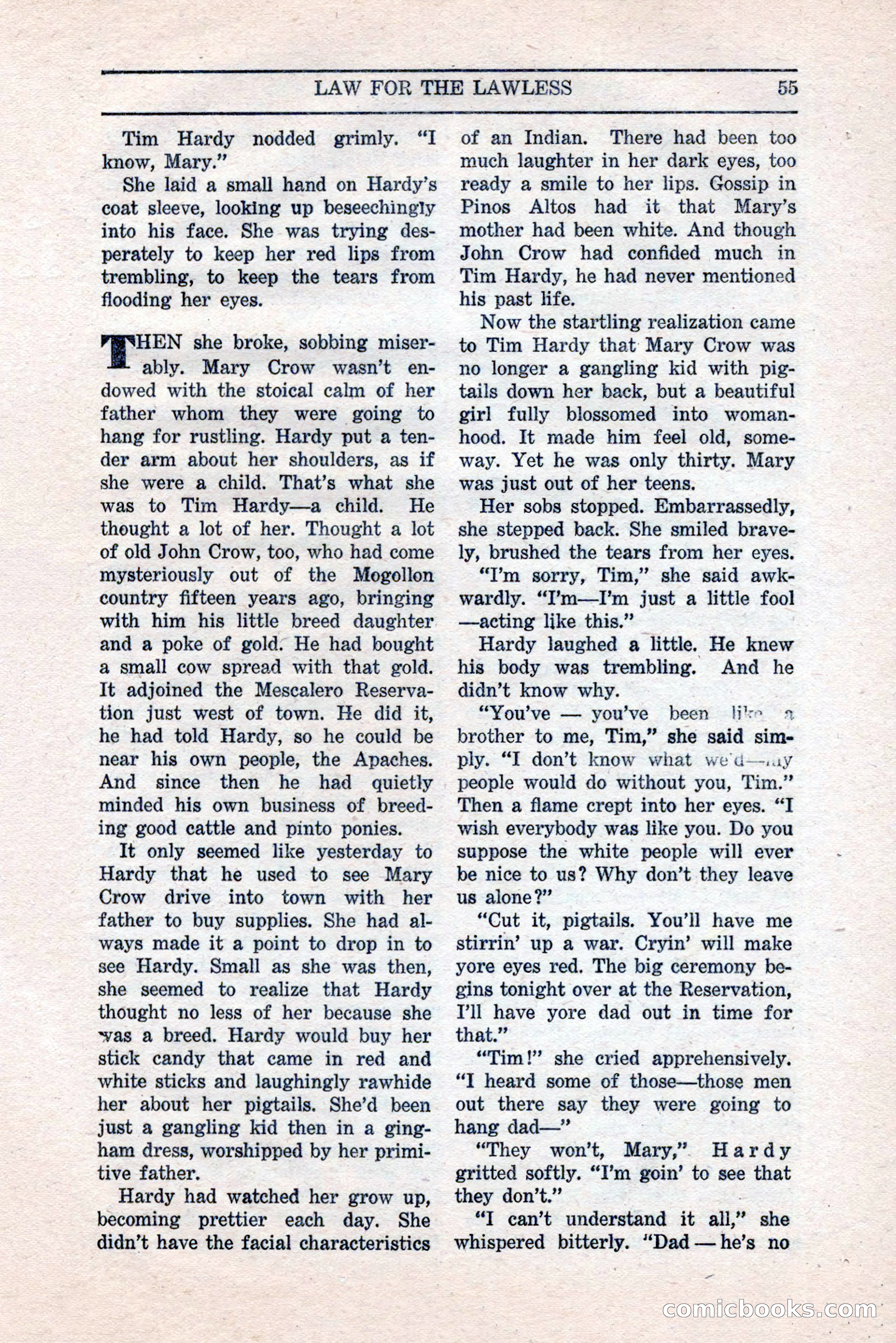 Five Star Western Novelets, September 1937 — page 57 of 116