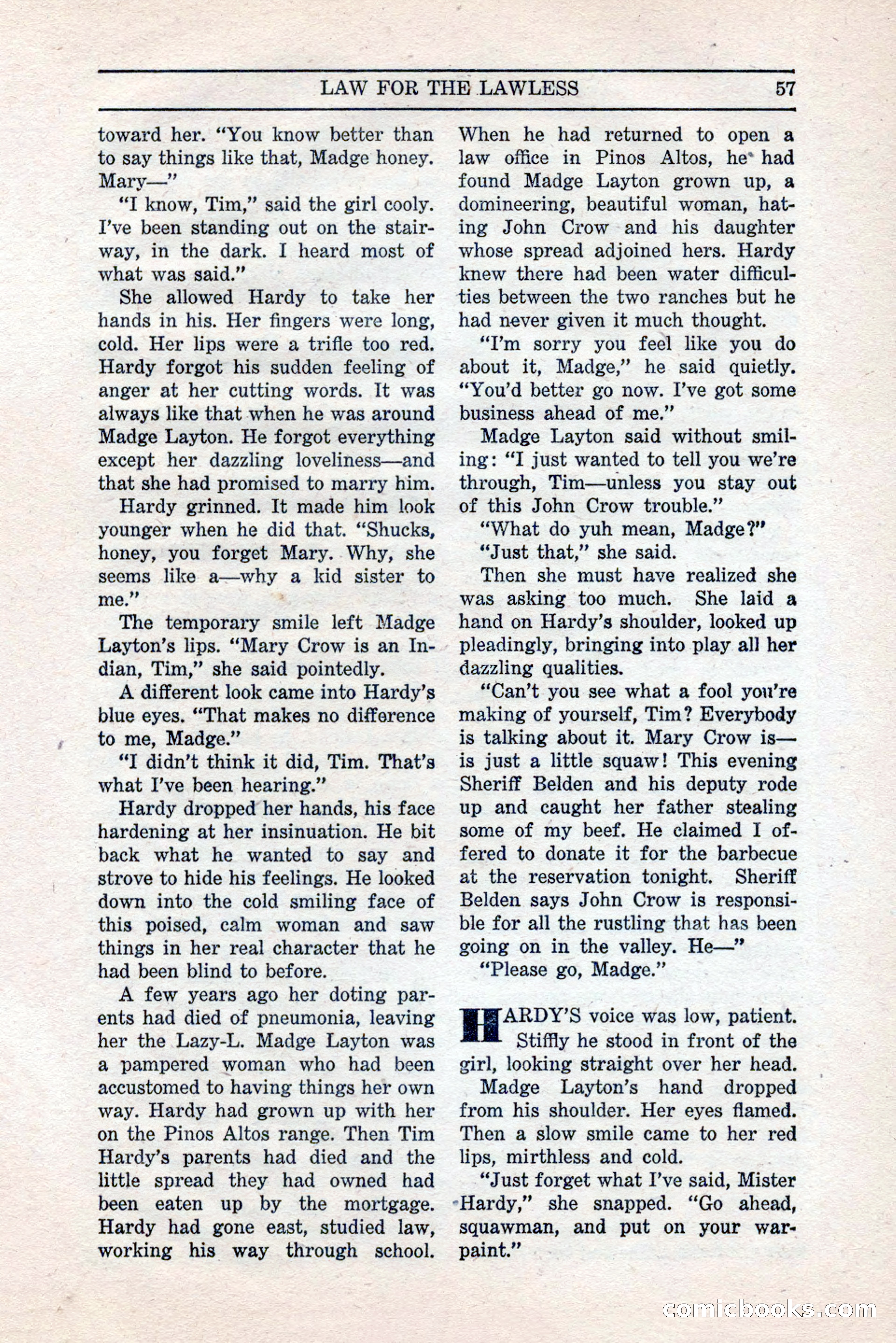 Five Star Western Novelets, September 1937 — page 59 of 116
