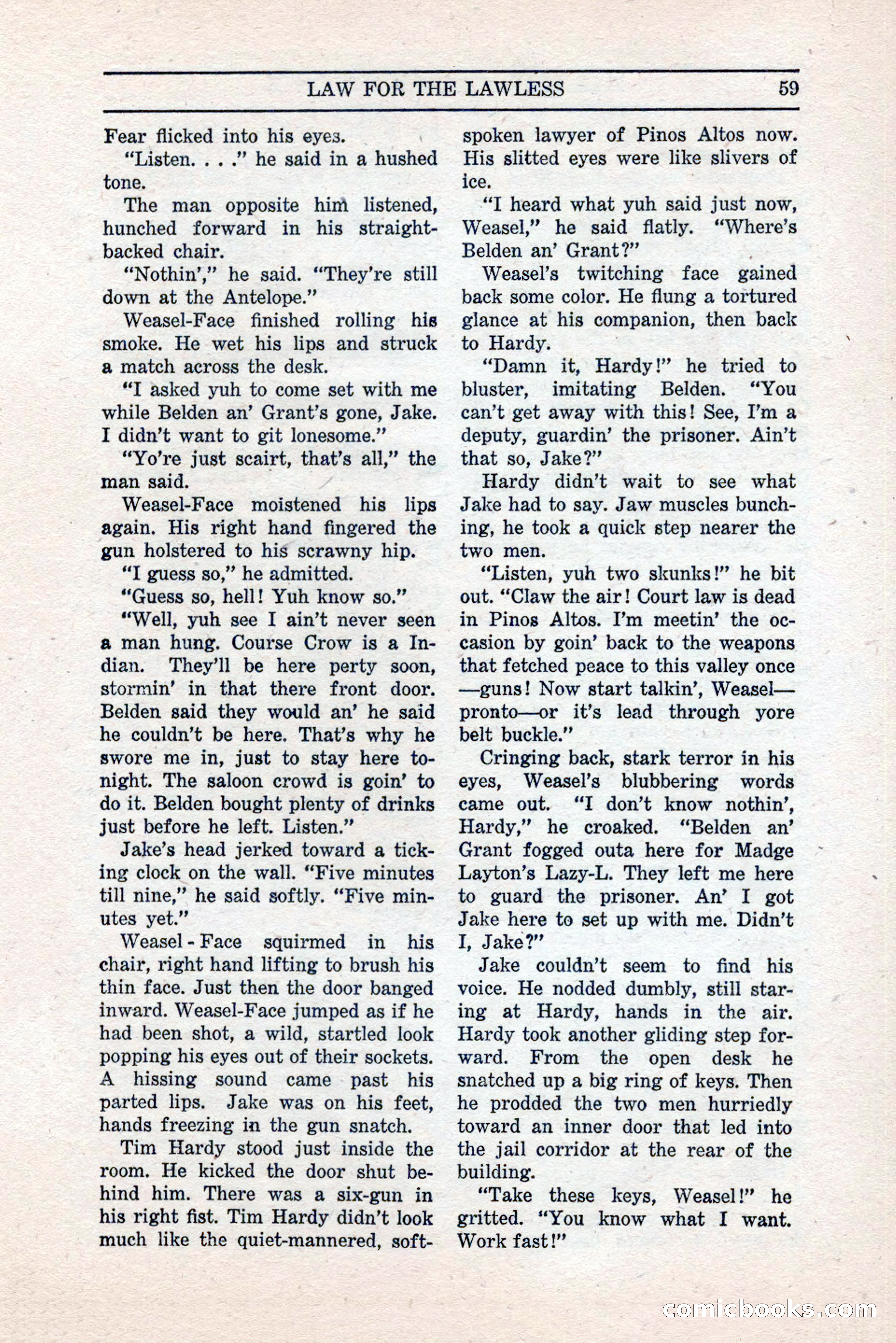 Five Star Western Novelets, September 1937 — page 61 of 116