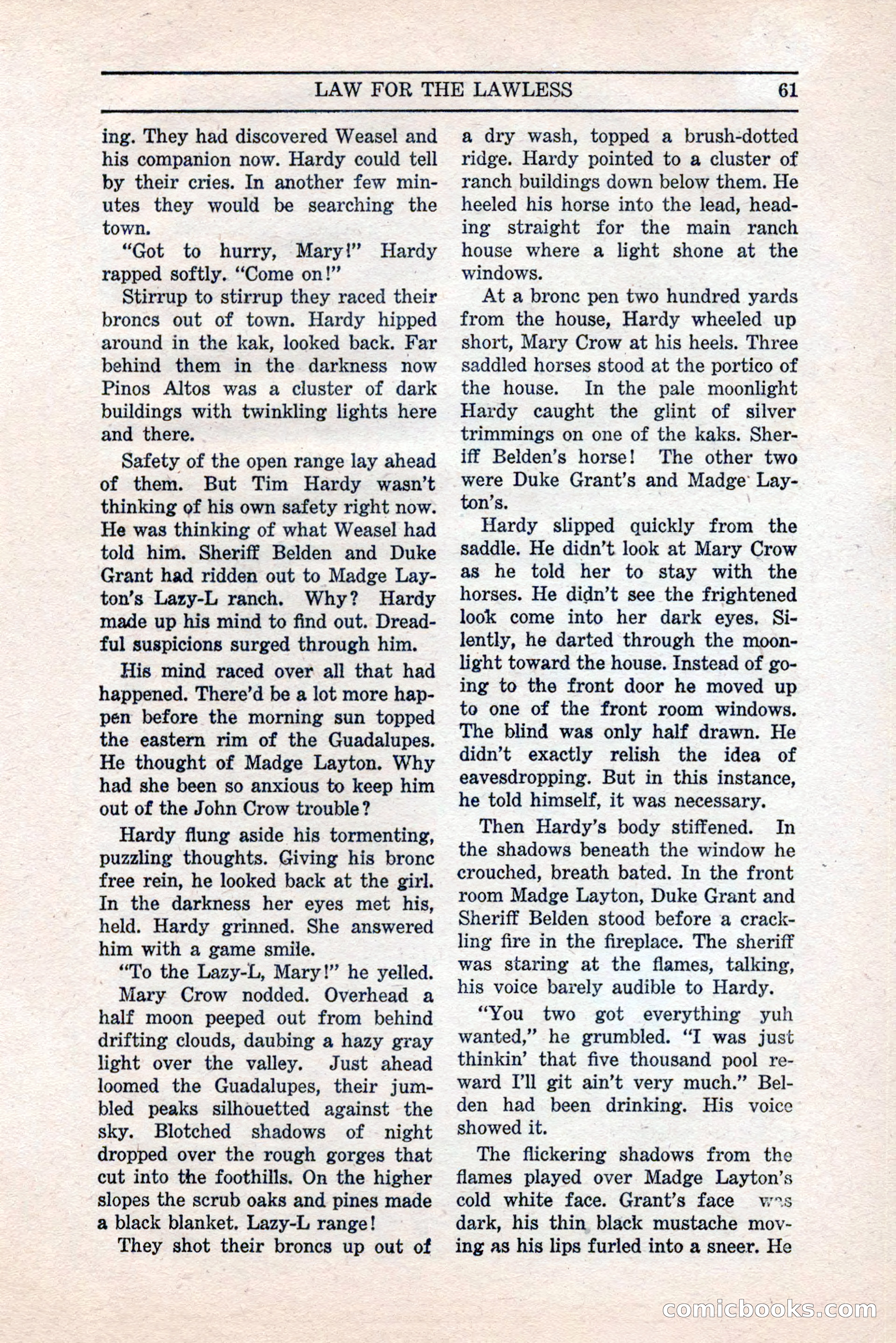 Five Star Western Novelets, September 1937 — page 63 of 116