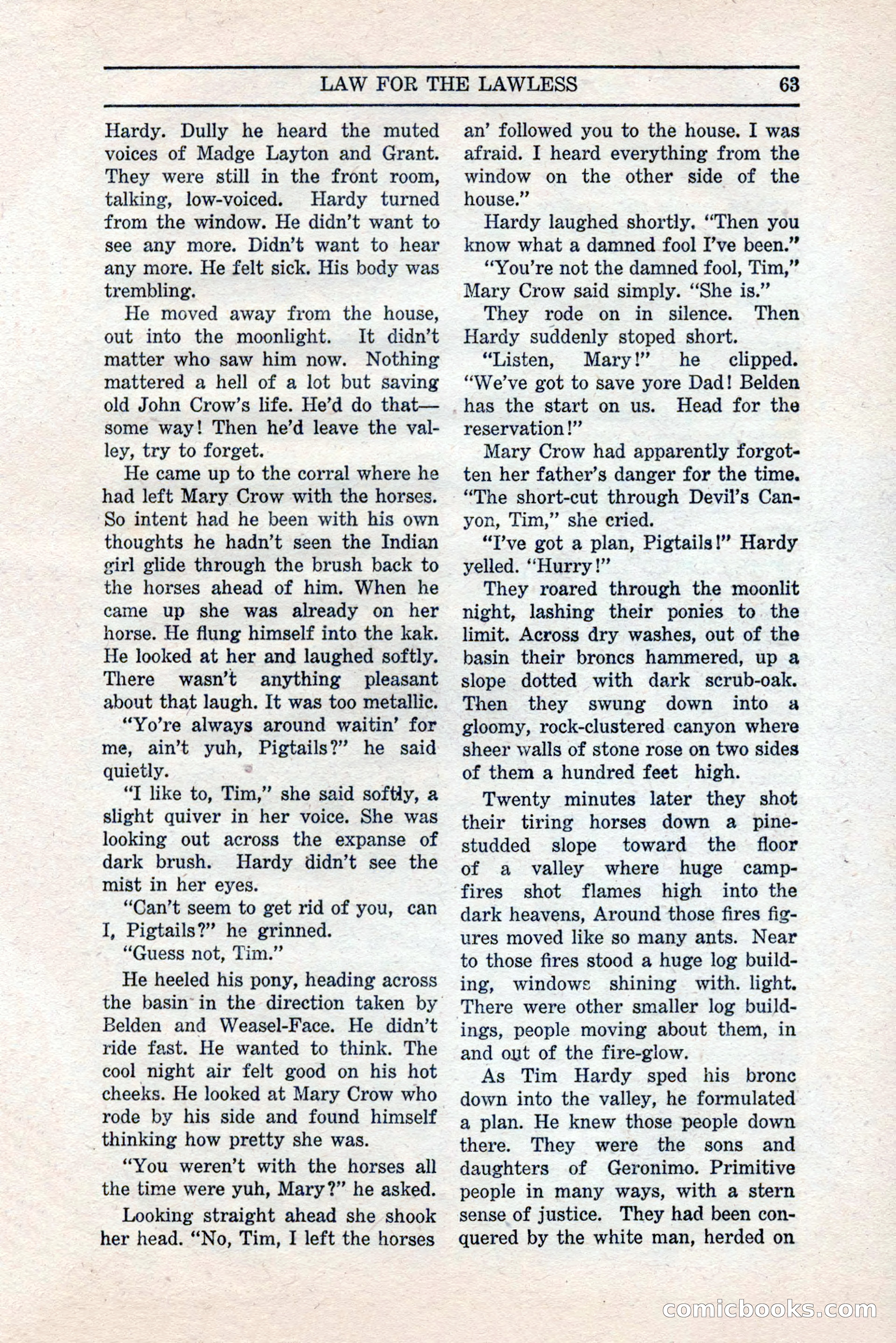 Five Star Western Novelets, September 1937 — page 65 of 116