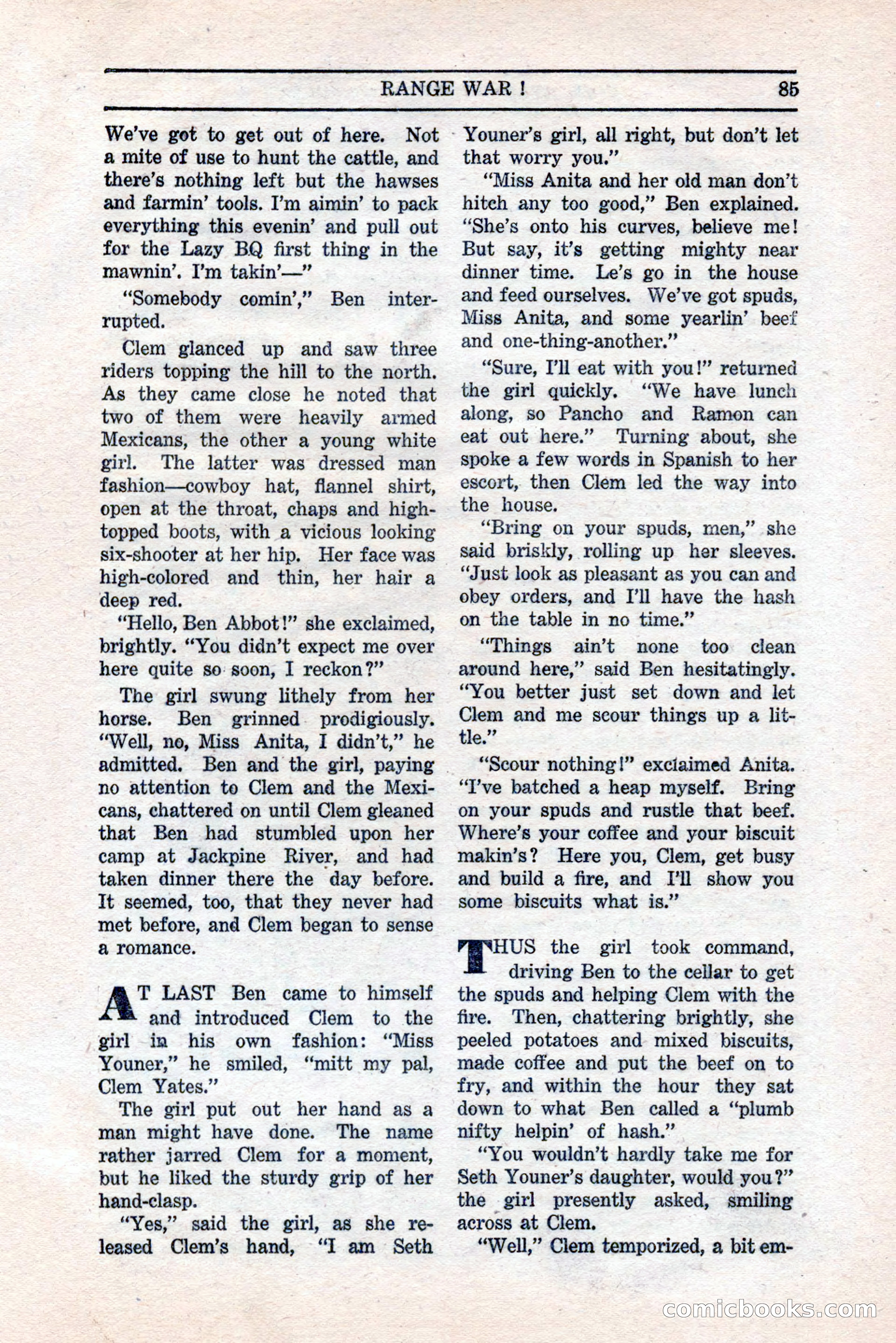 Five Star Western Novelets, September 1937 — page 87 of 116