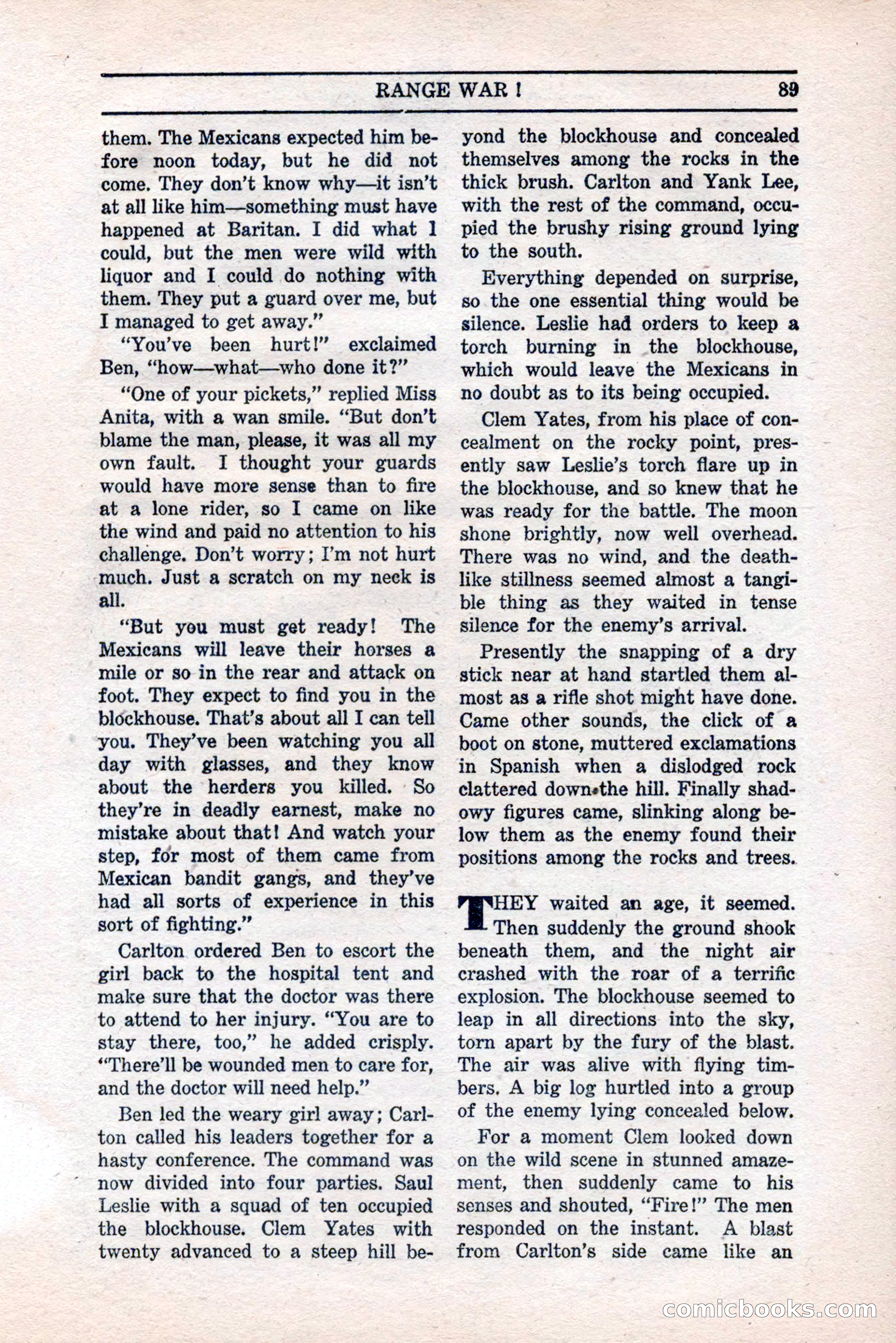 Five Star Western Novelets, September 1937 — page 91 of 116