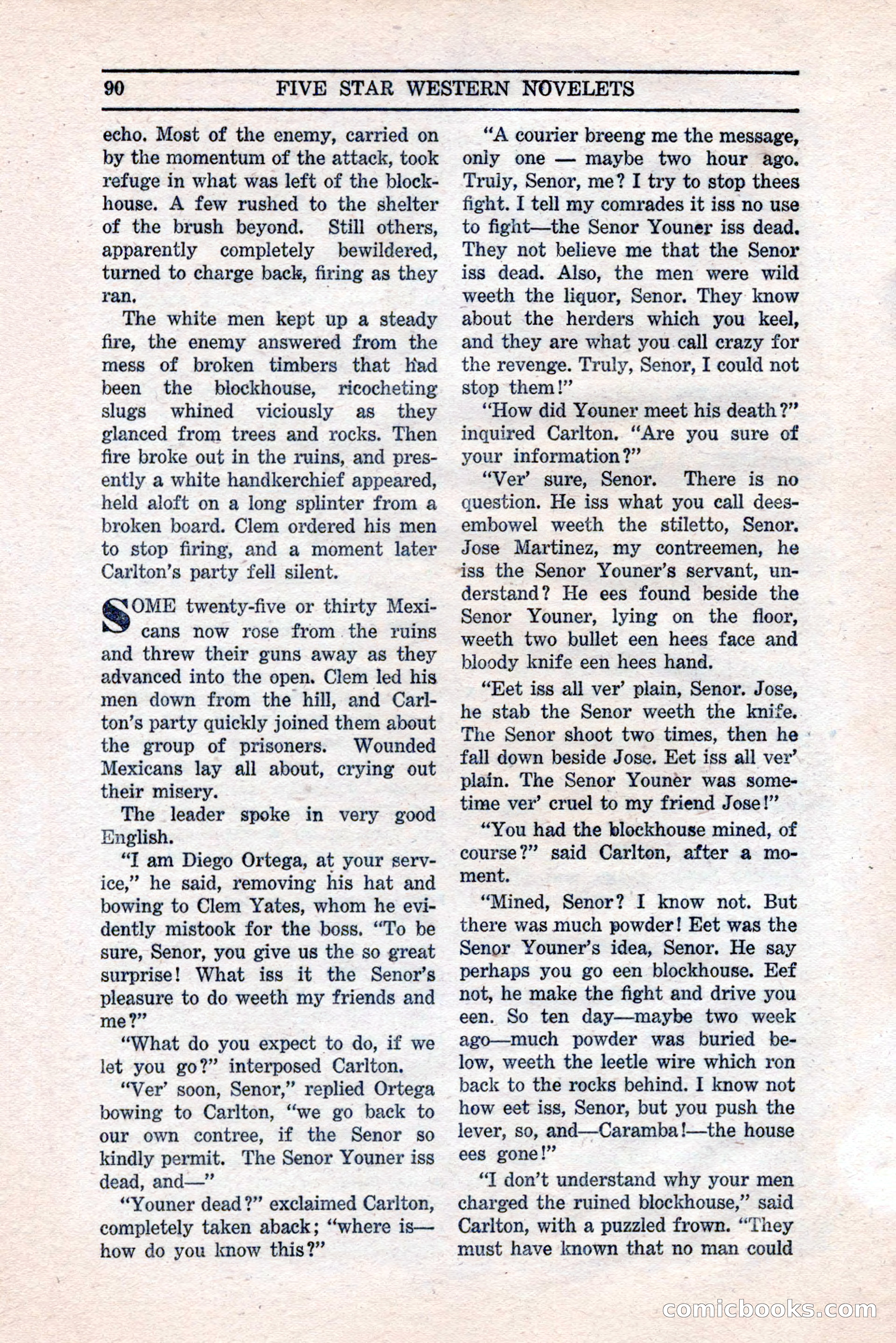 Five Star Western Novelets, September 1937 — page 92 of 116