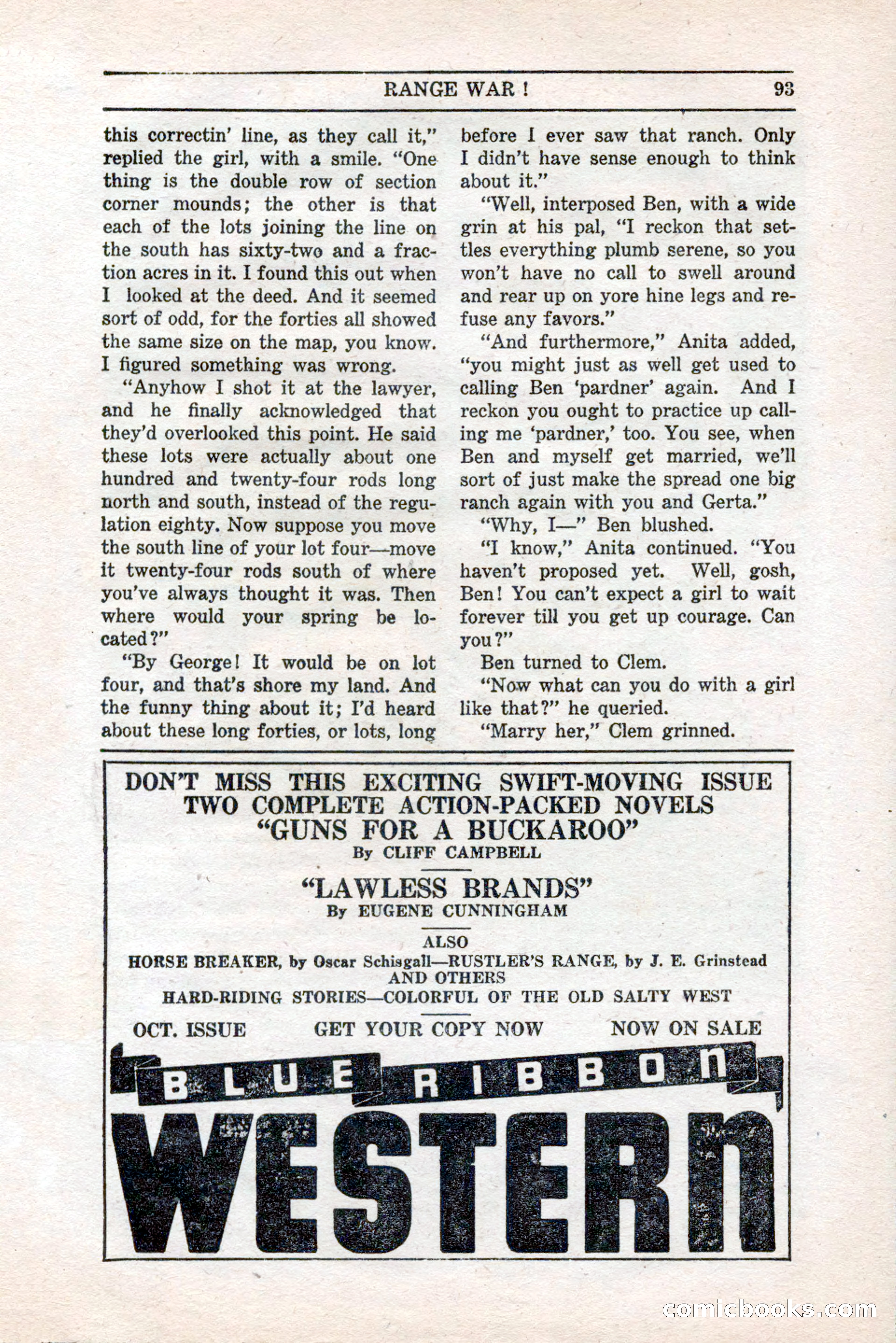 Five Star Western Novelets, September 1937 — page 95 of 116
