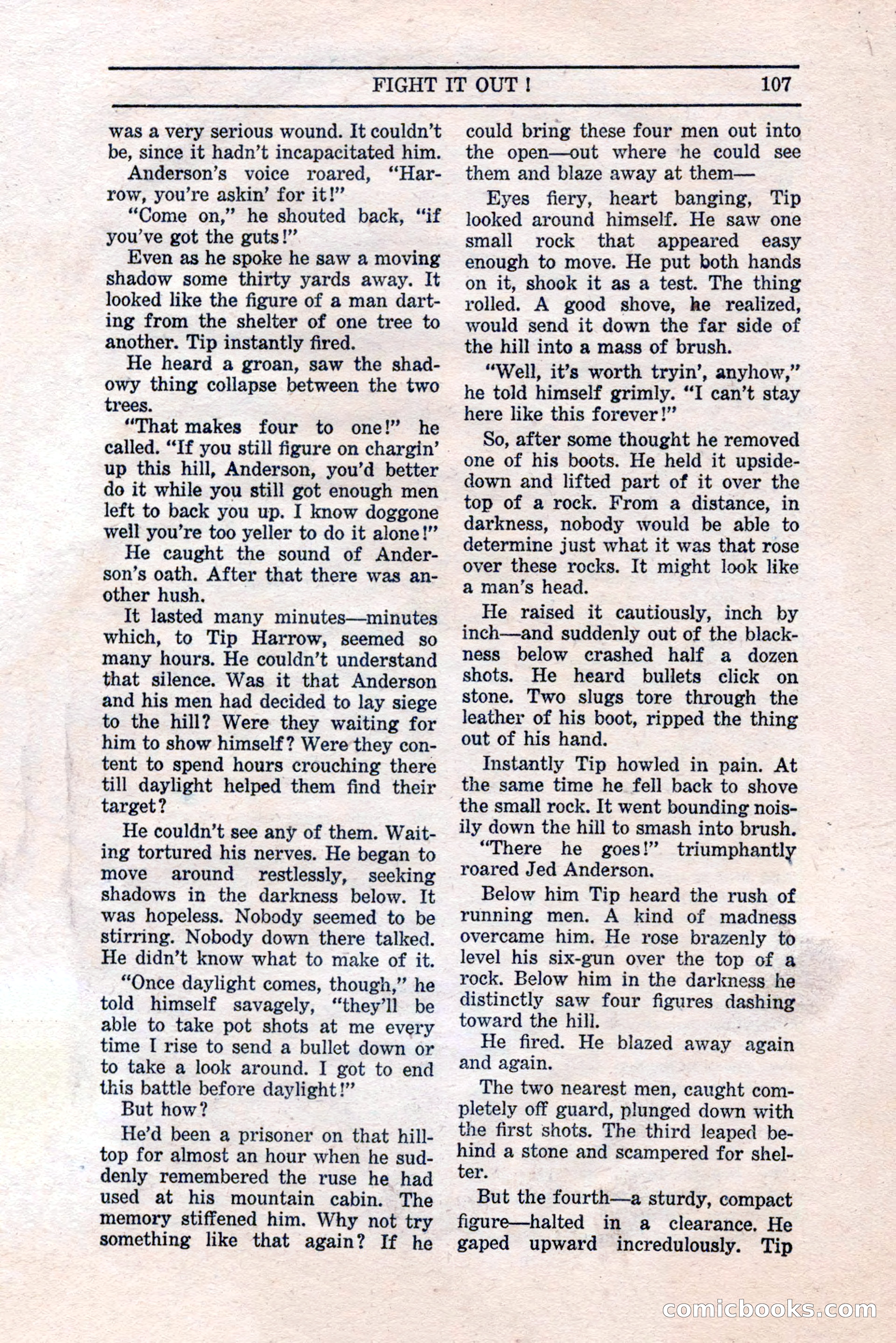 Five Star Western Novelets, September 1937 — page 109 of 116