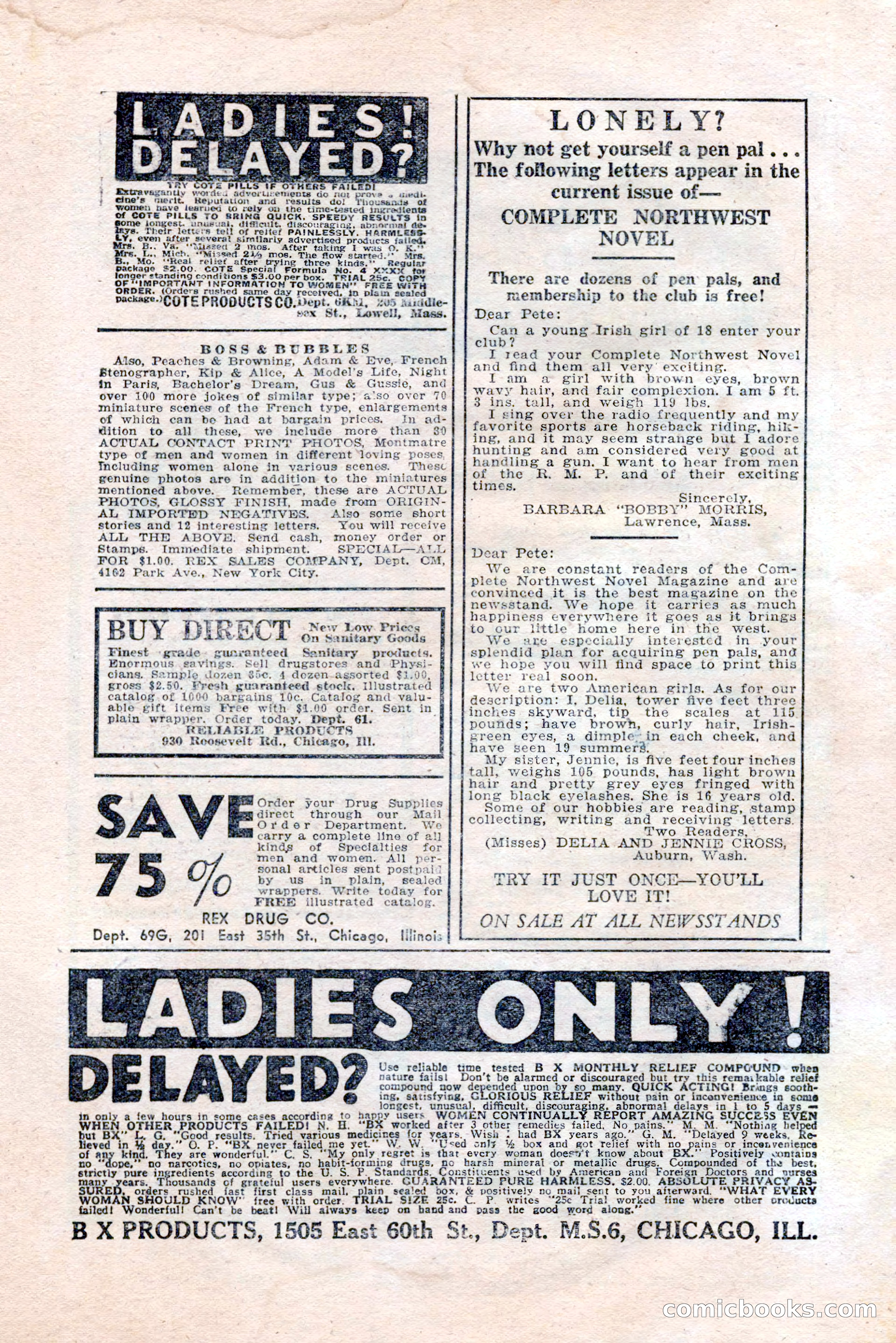 Five Star Western Novelets, September 1937 — page 112 of 116