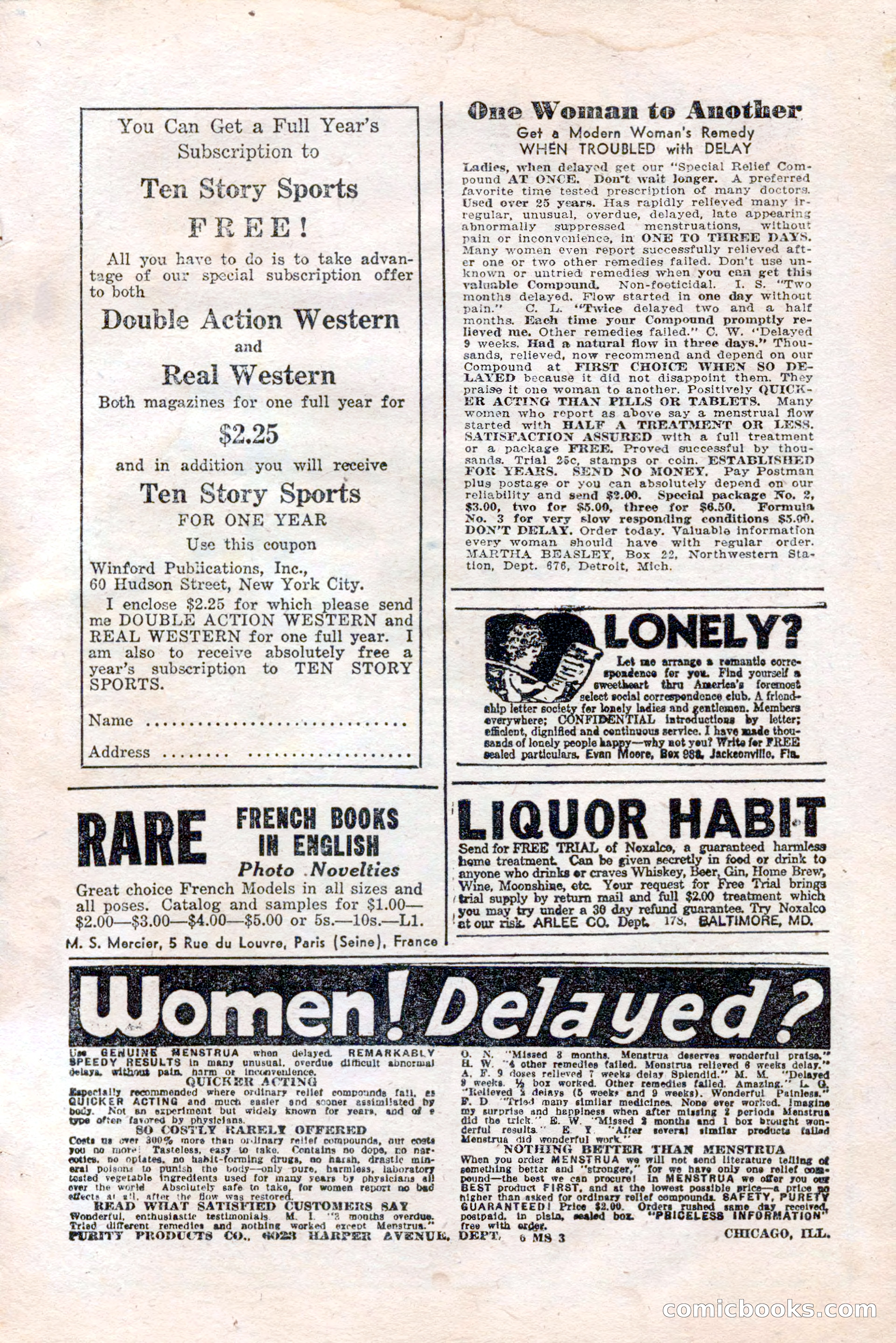 Five Star Western Novelets, September 1937 — page 113 of 116
