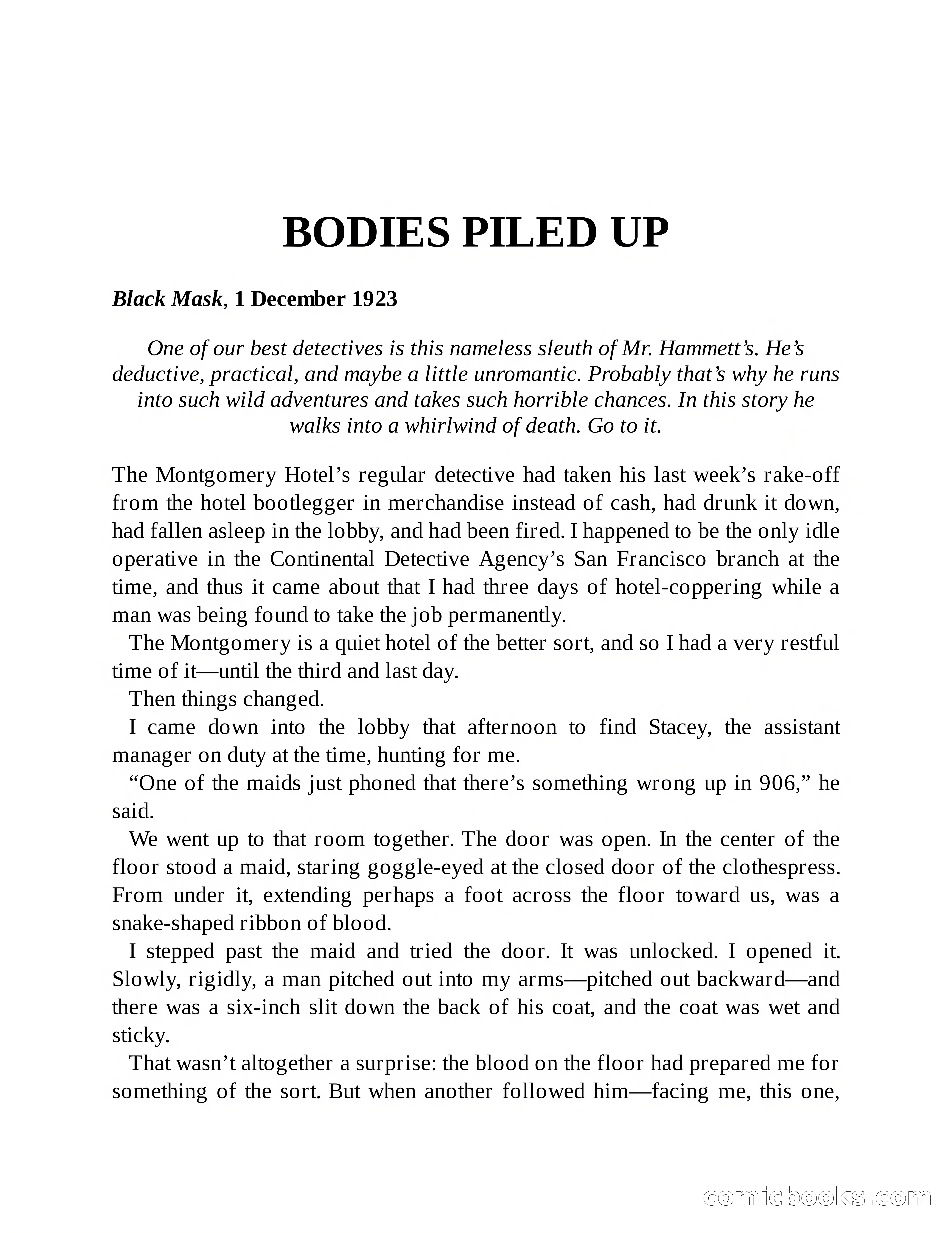 The Black Mask, October 1, 1923 — page 62 of 75