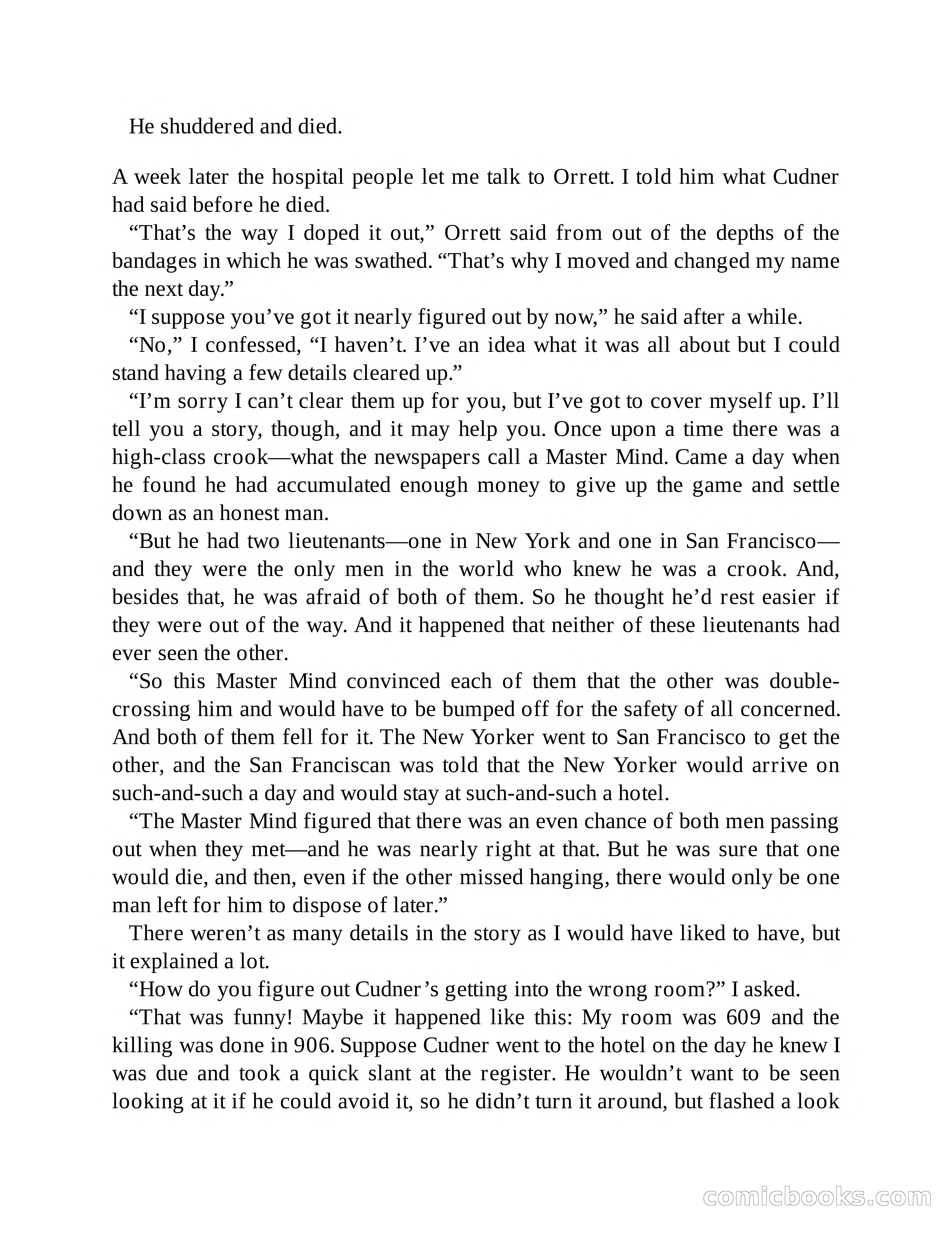 The Black Mask, October 1, 1923 — page 74 of 75