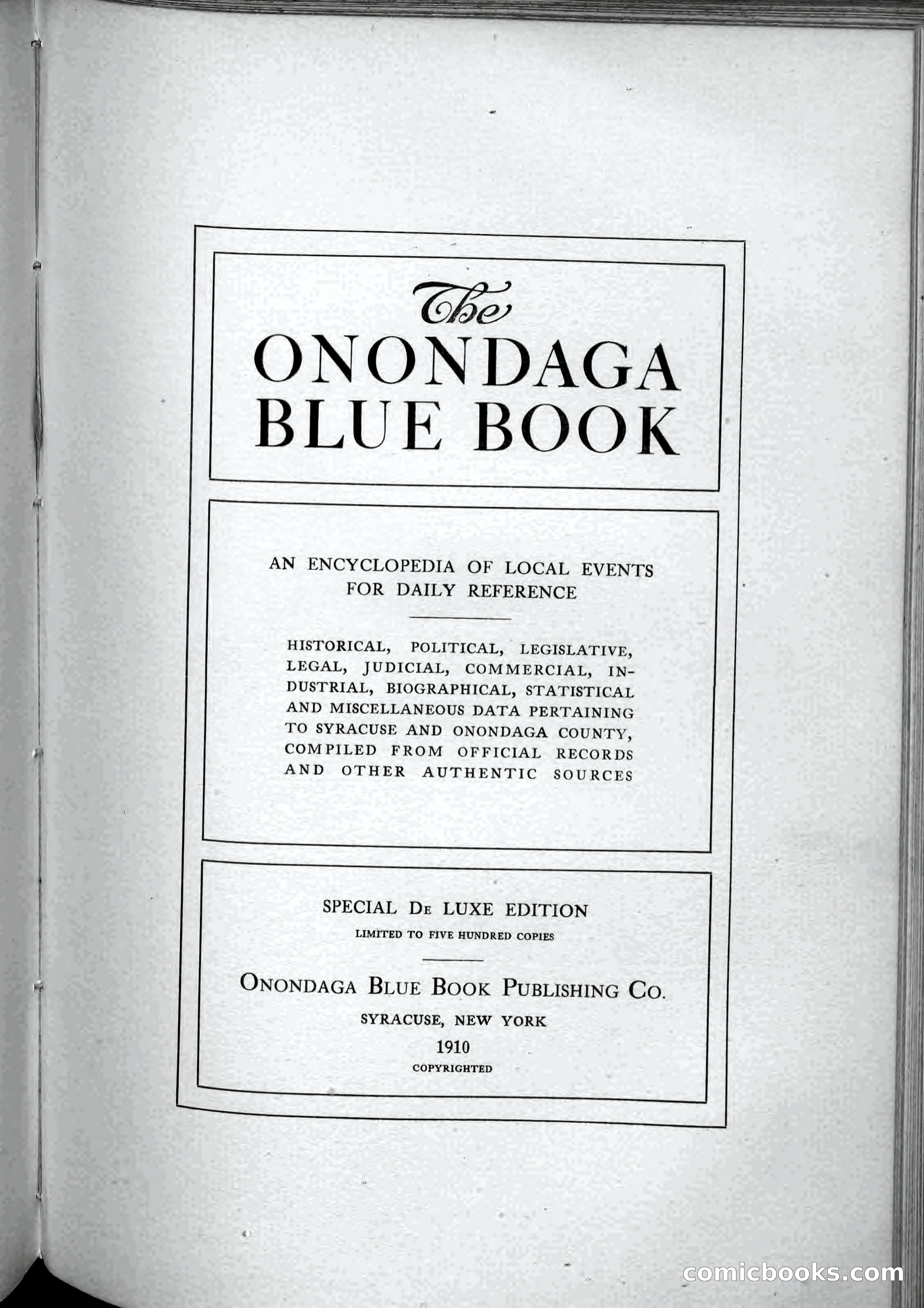 The Onondaga Blue Book — page 172 of 256