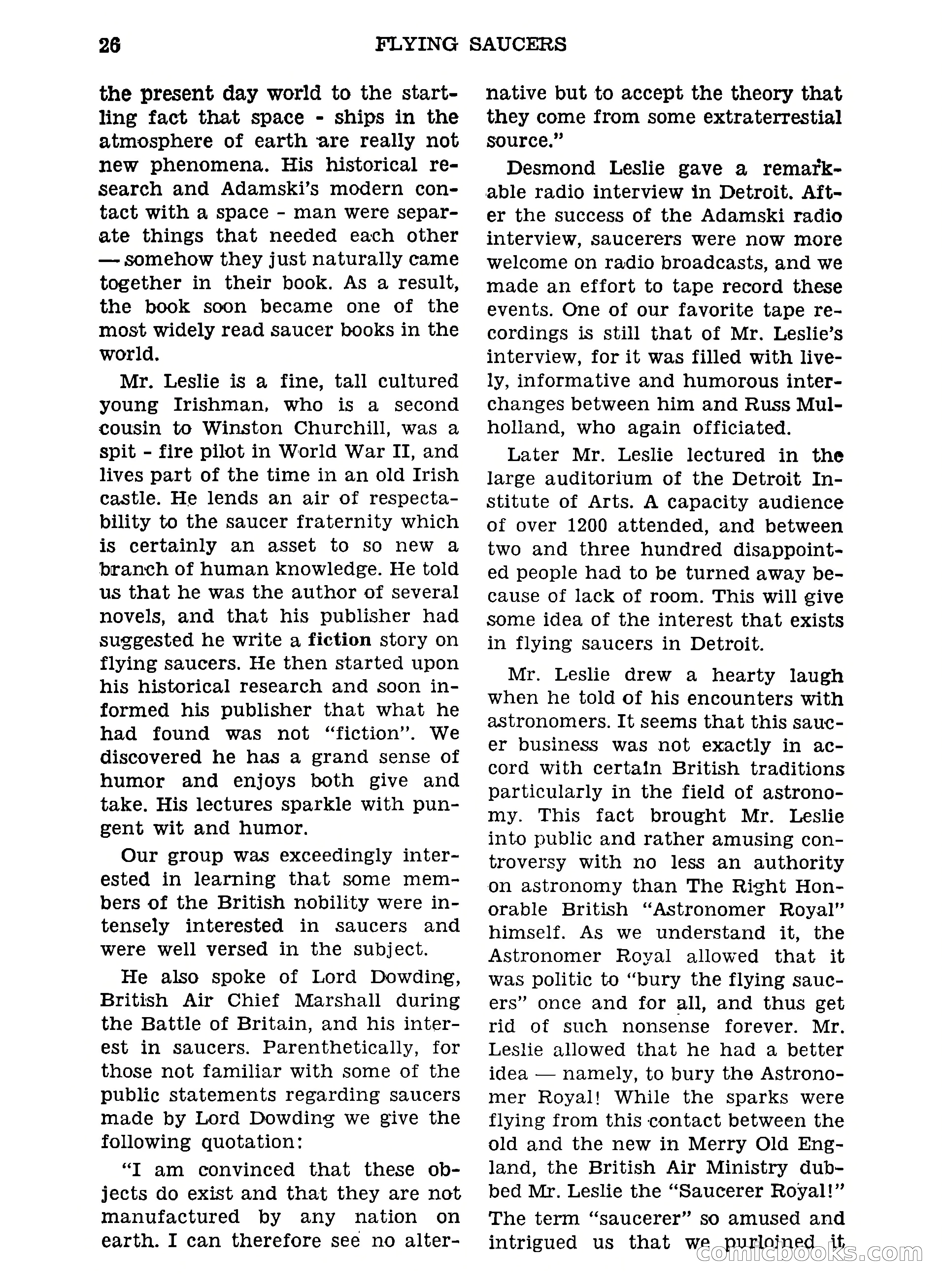 Flying Saucers From Other Worlds — page 26 of 101