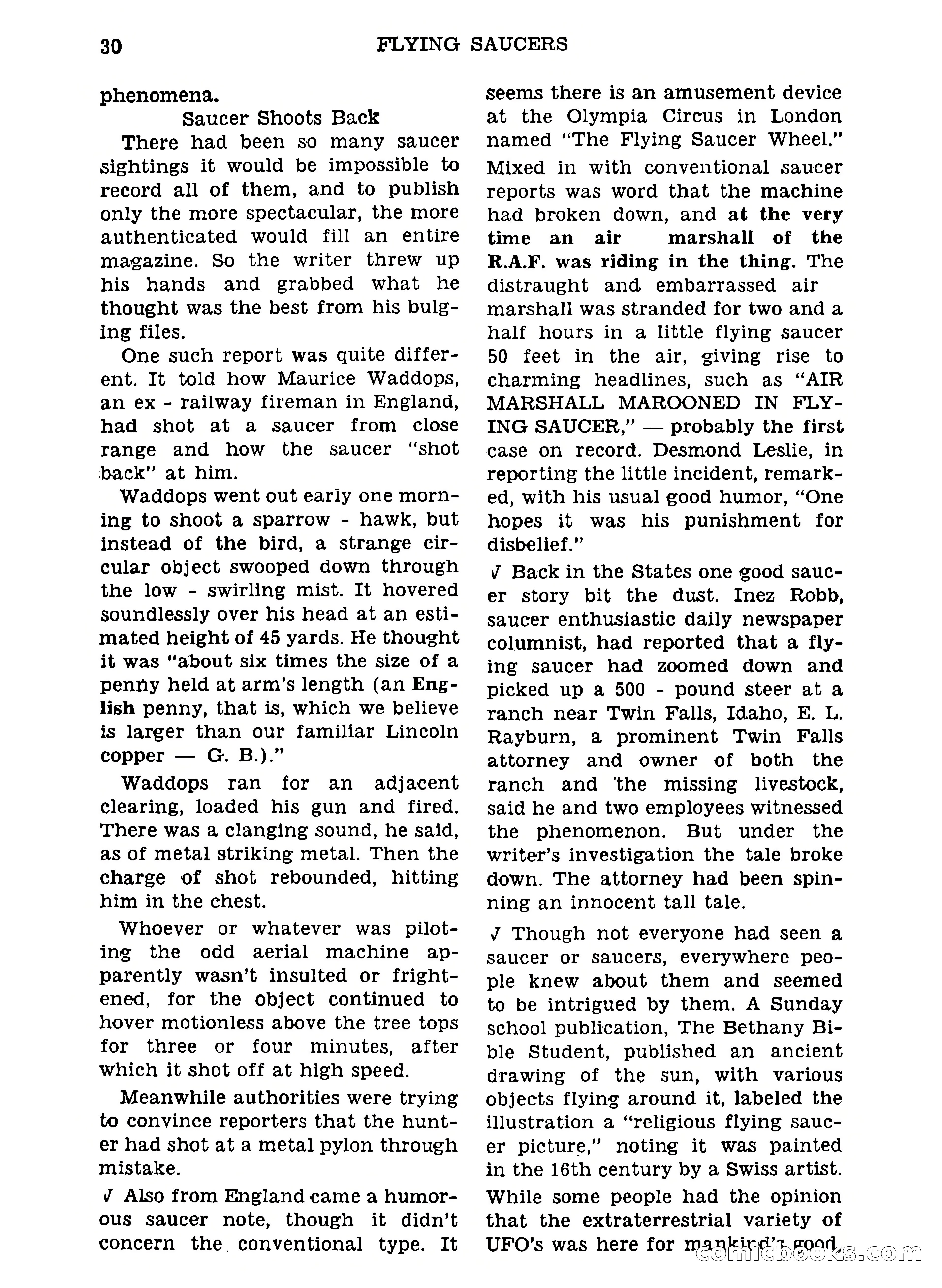 Flying Saucers From Other Worlds — page 30 of 101