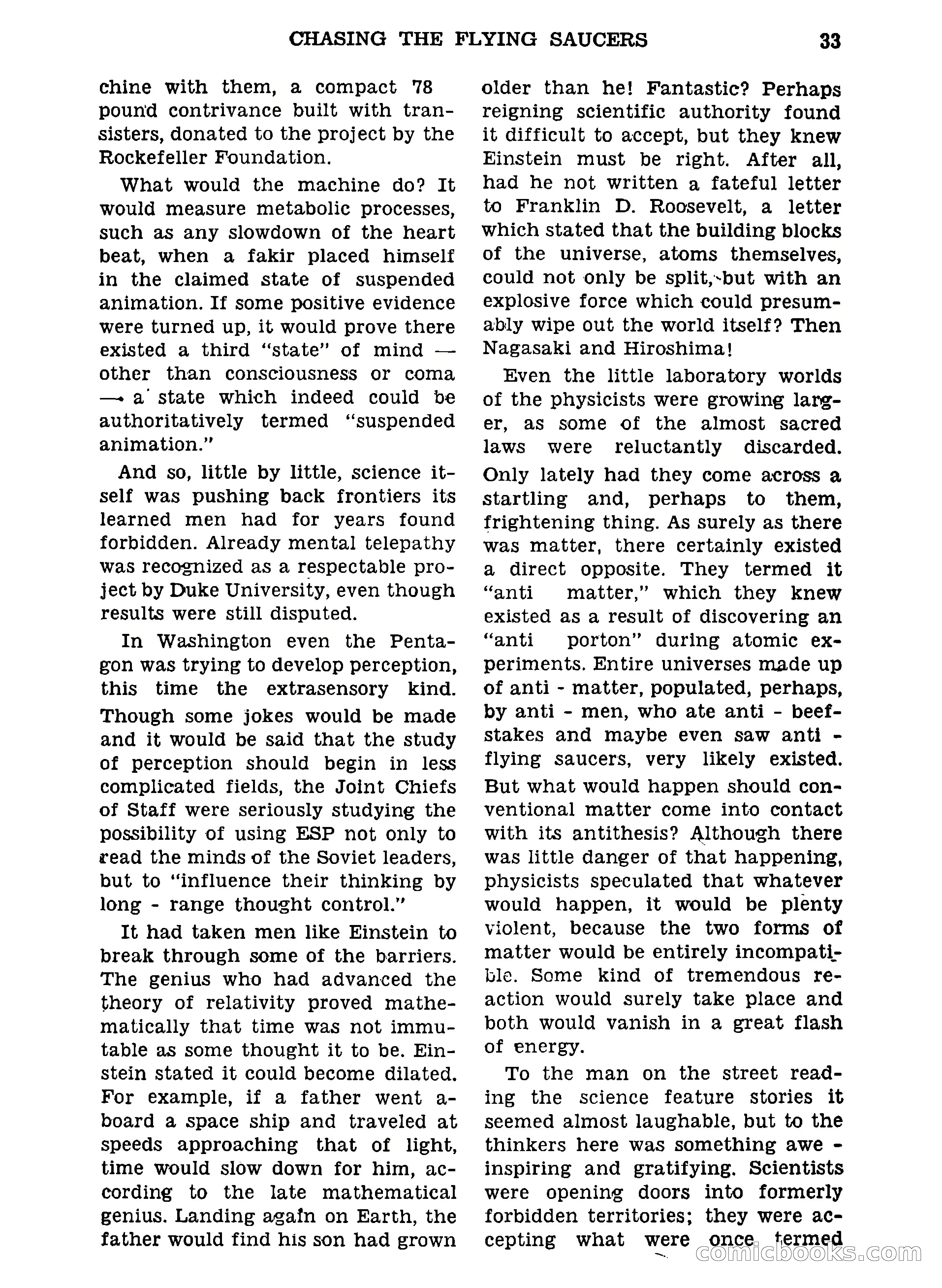 Flying Saucers From Other Worlds — page 33 of 101