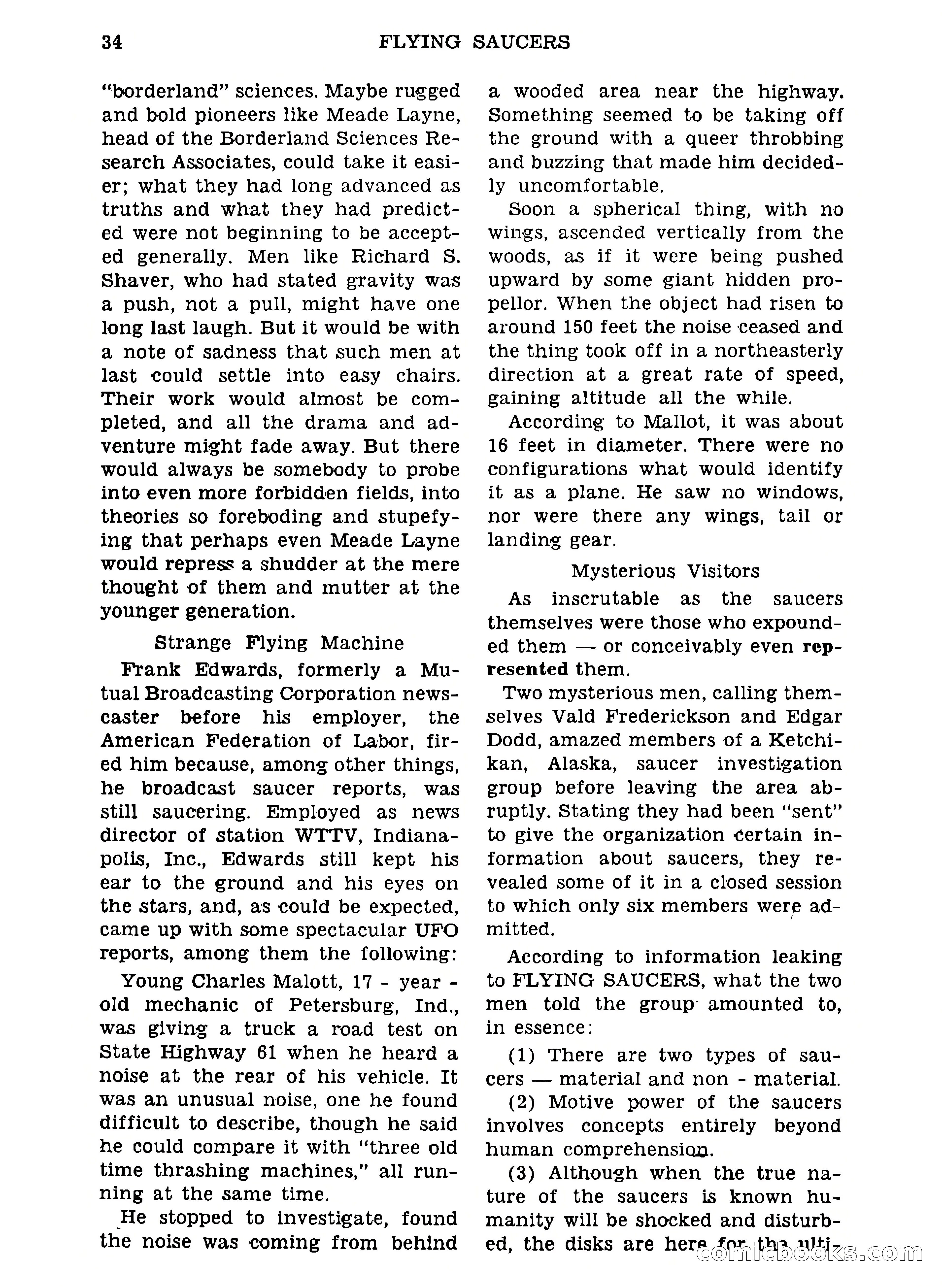 Flying Saucers From Other Worlds — page 34 of 101