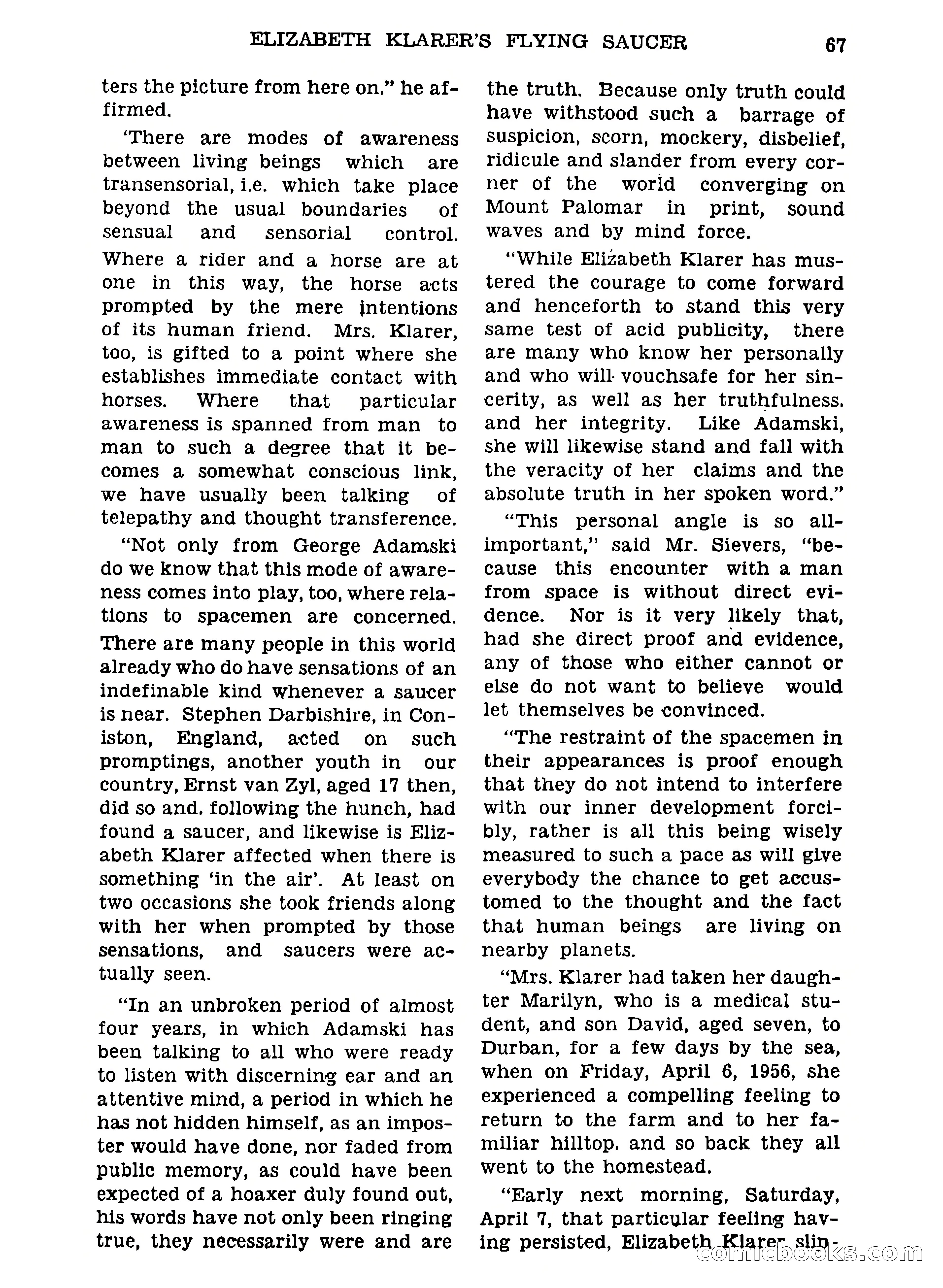 Flying Saucers From Other Worlds — page 67 of 101