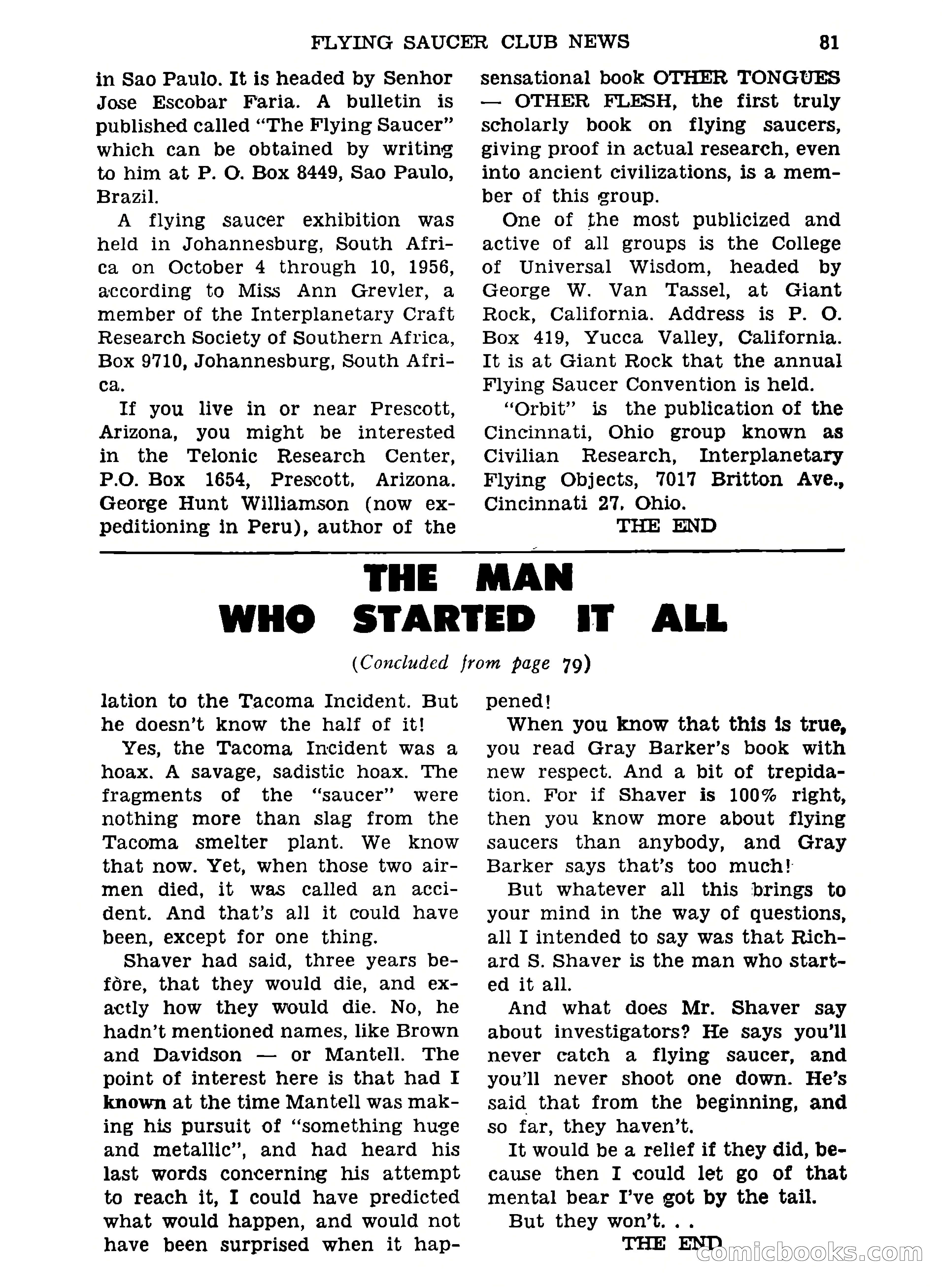 Flying Saucers From Other Worlds — page 81 of 101