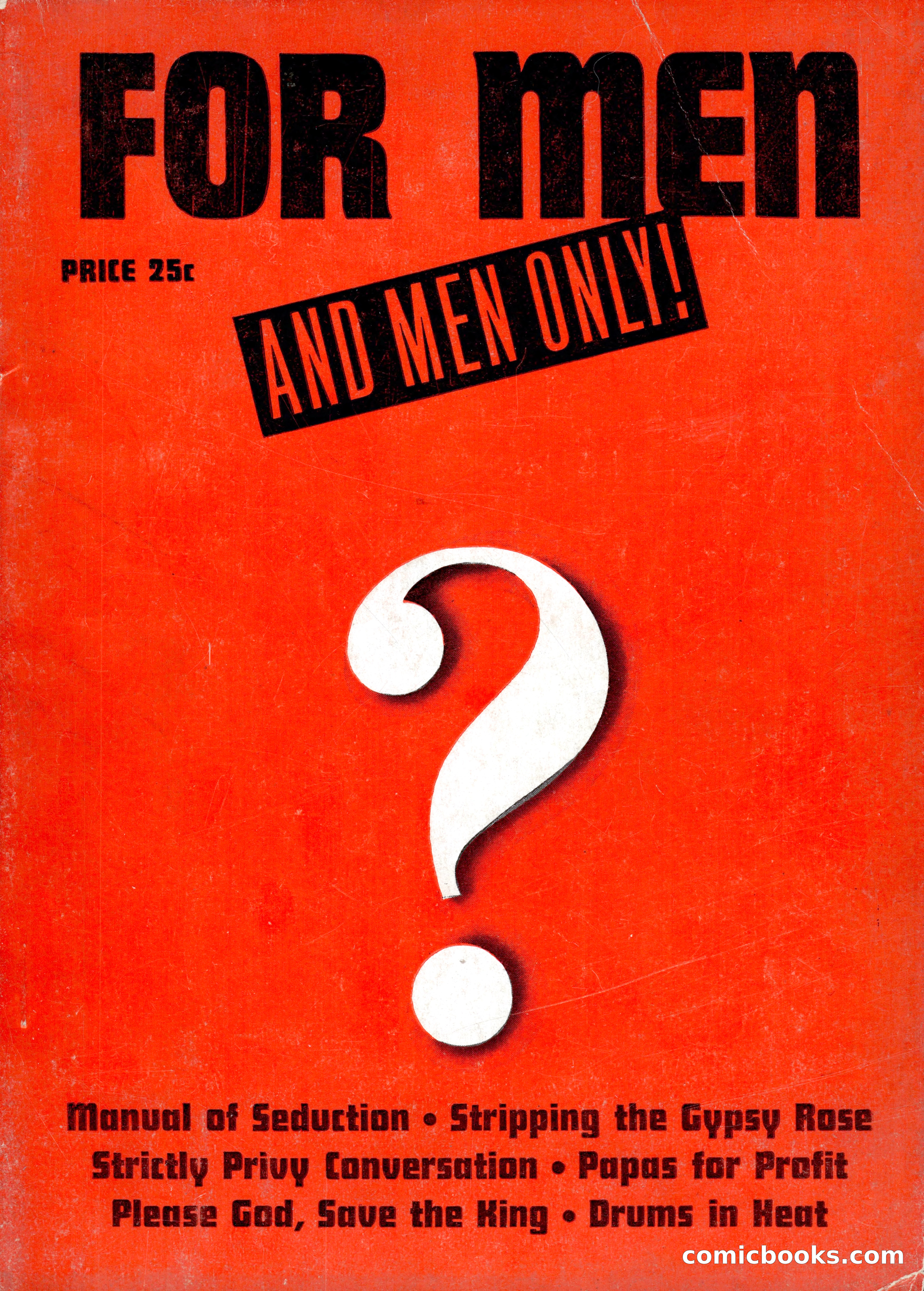 For Men—and Men Only — page 1 of 136