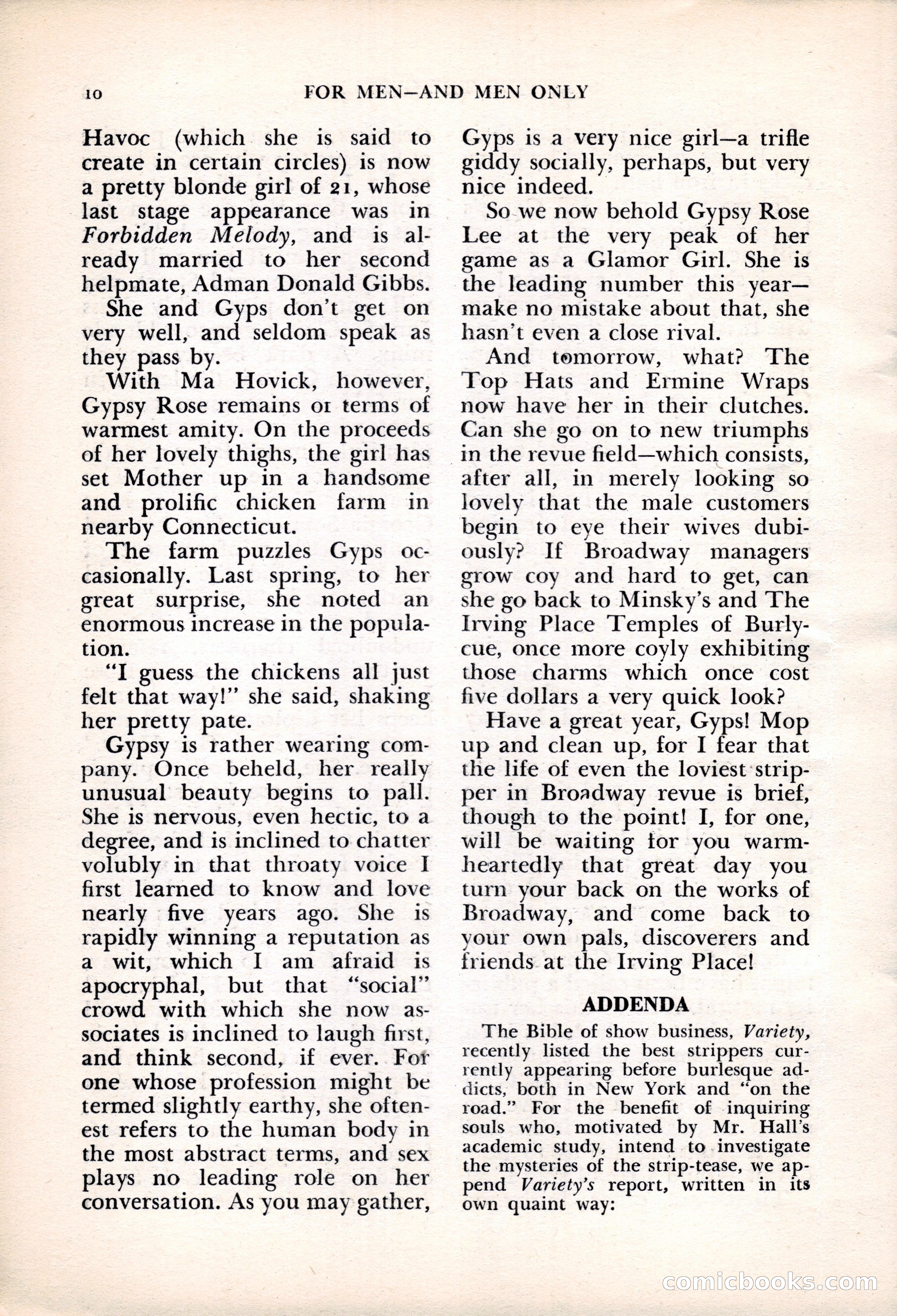 For Men—and Men Only — page 10 of 136