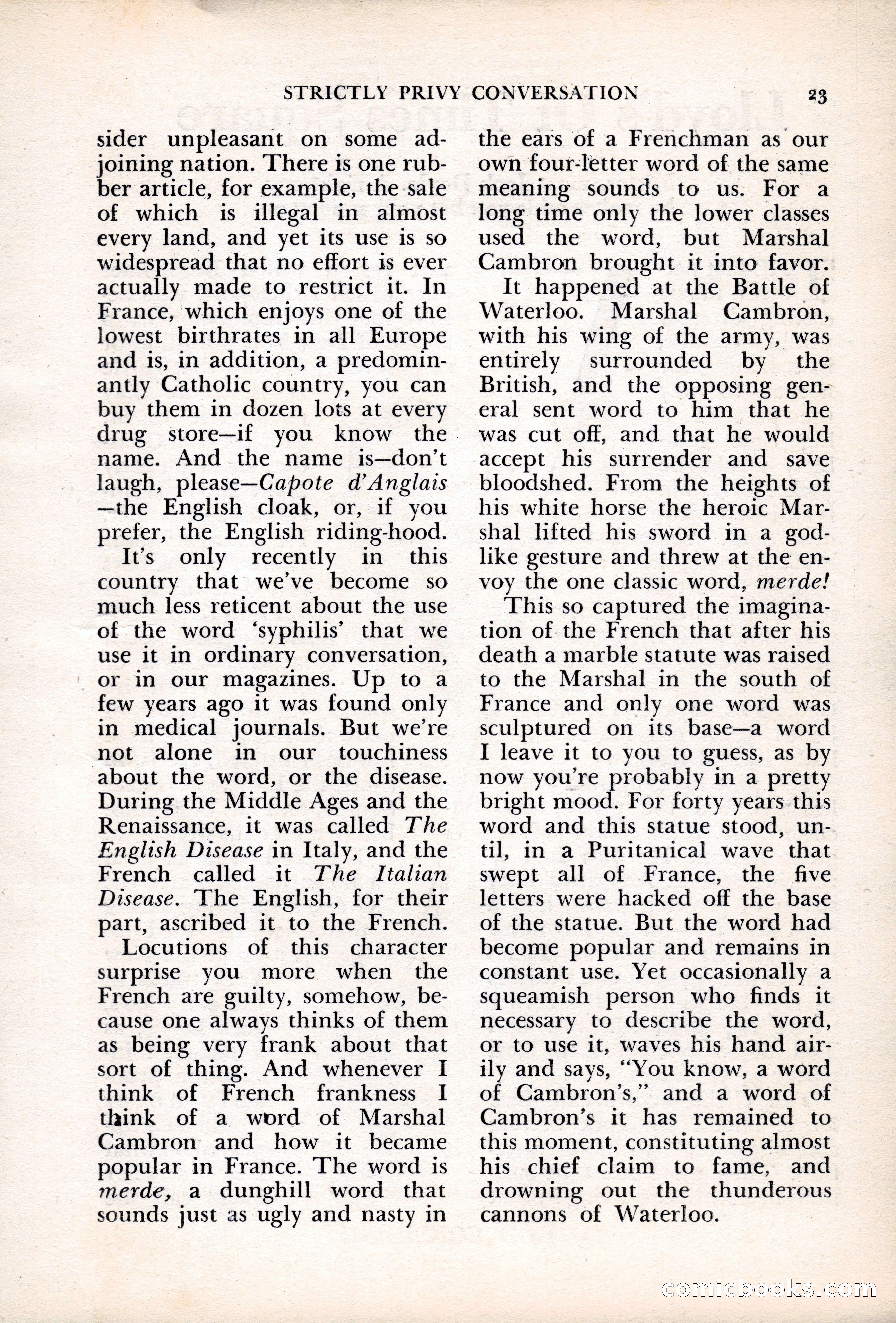 For Men—and Men Only — page 23 of 136