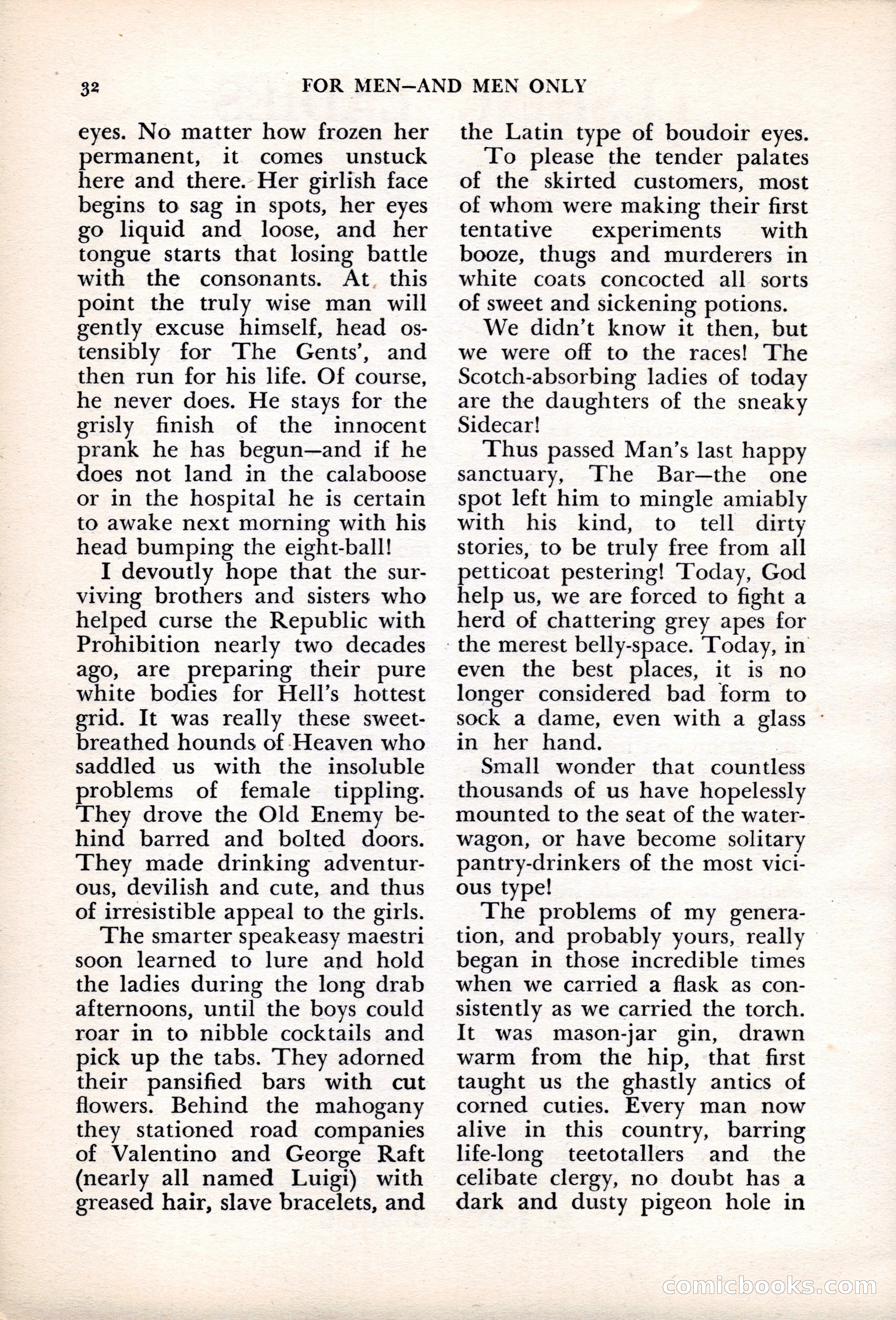 For Men—and Men Only — page 32 of 136