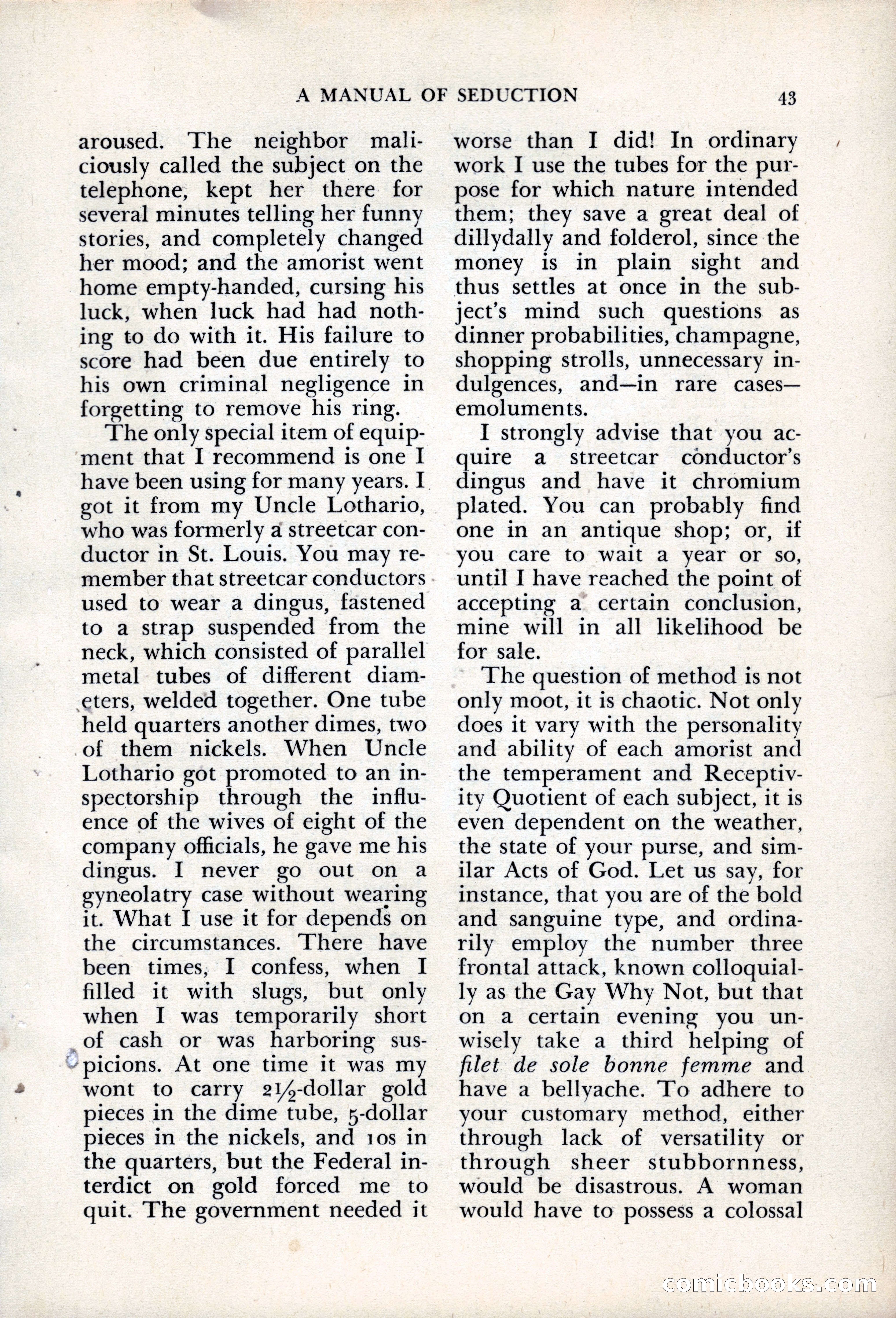 For Men—and Men Only — page 43 of 136