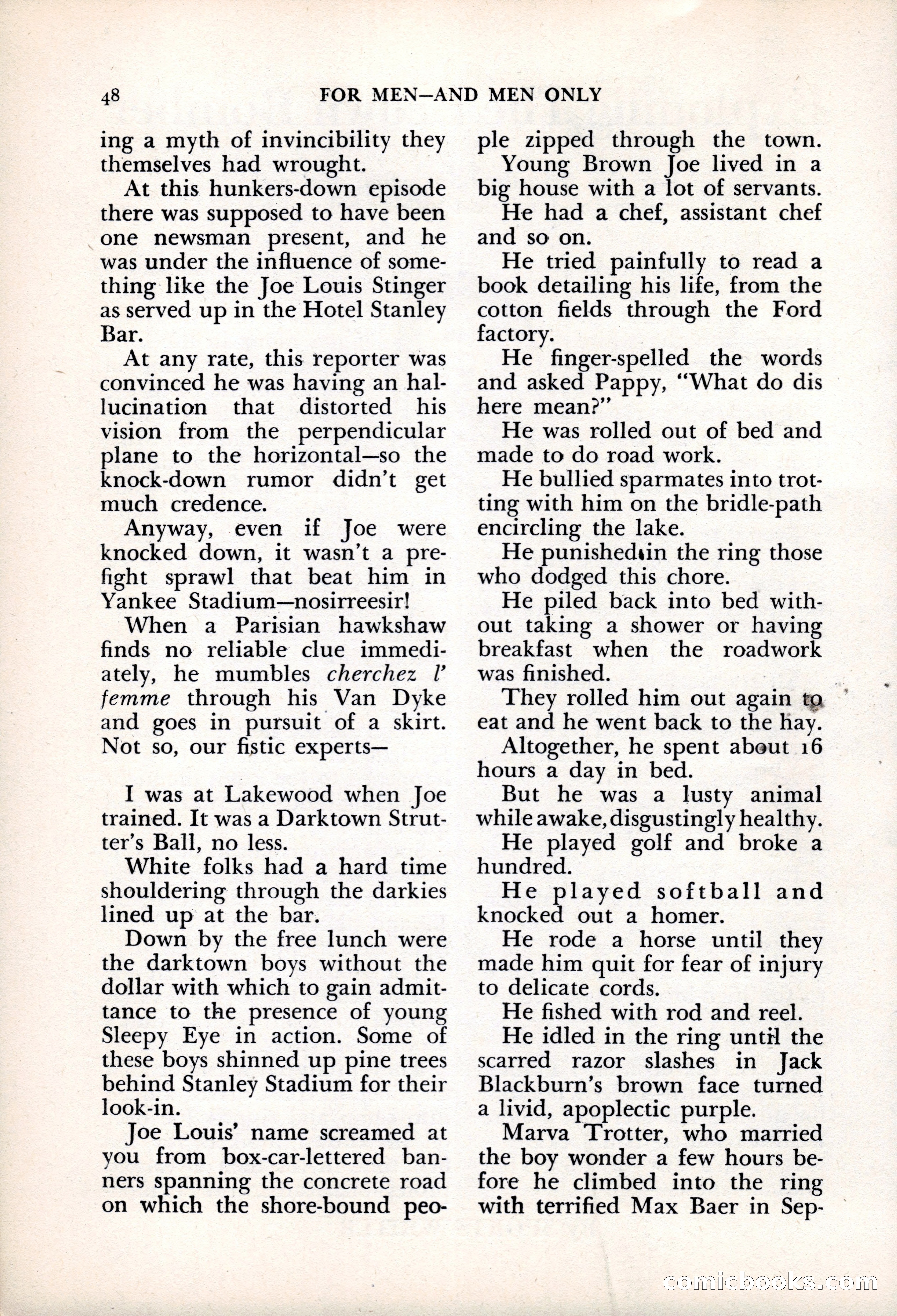 For Men—and Men Only — page 48 of 136