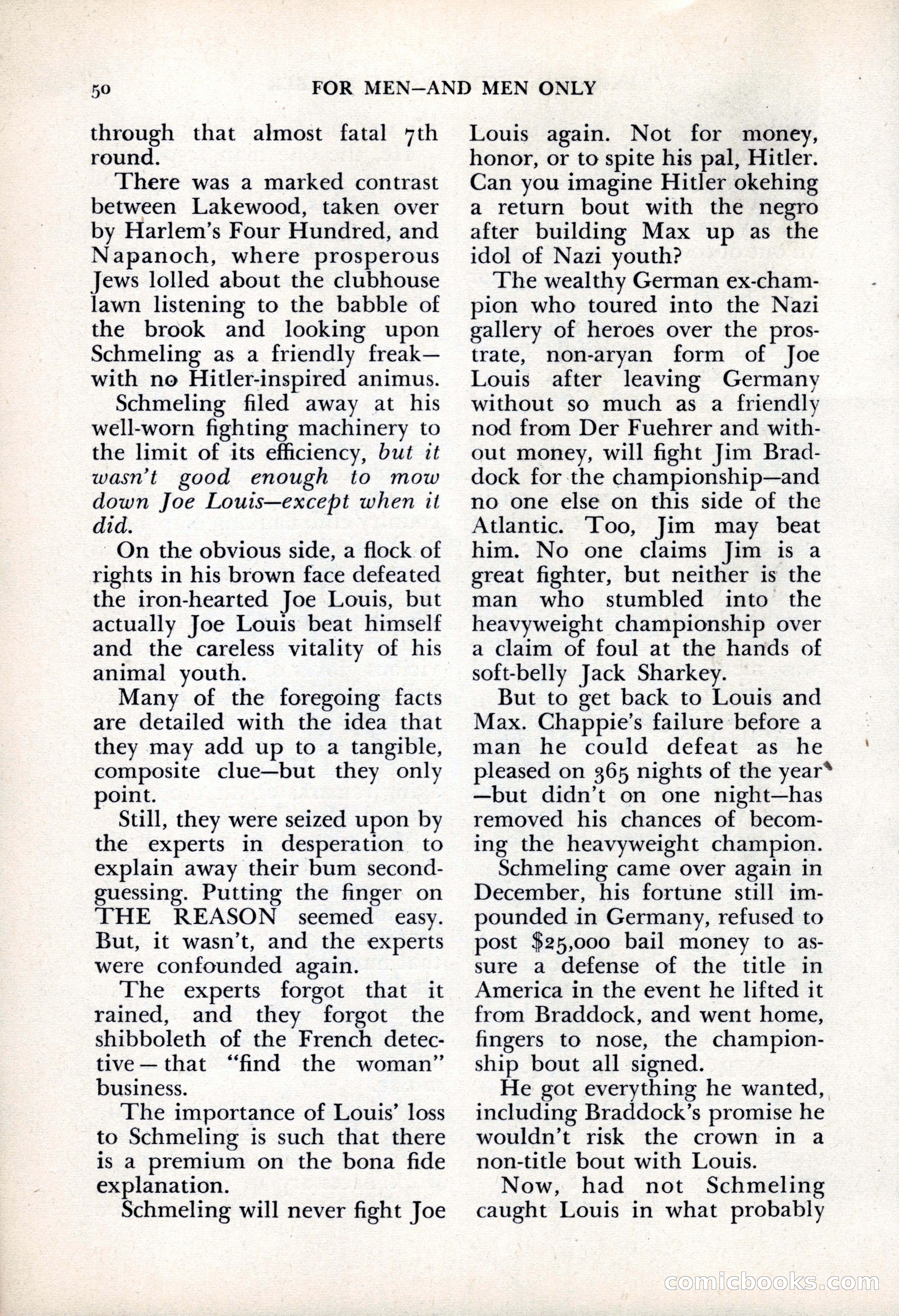 For Men—and Men Only — page 50 of 136
