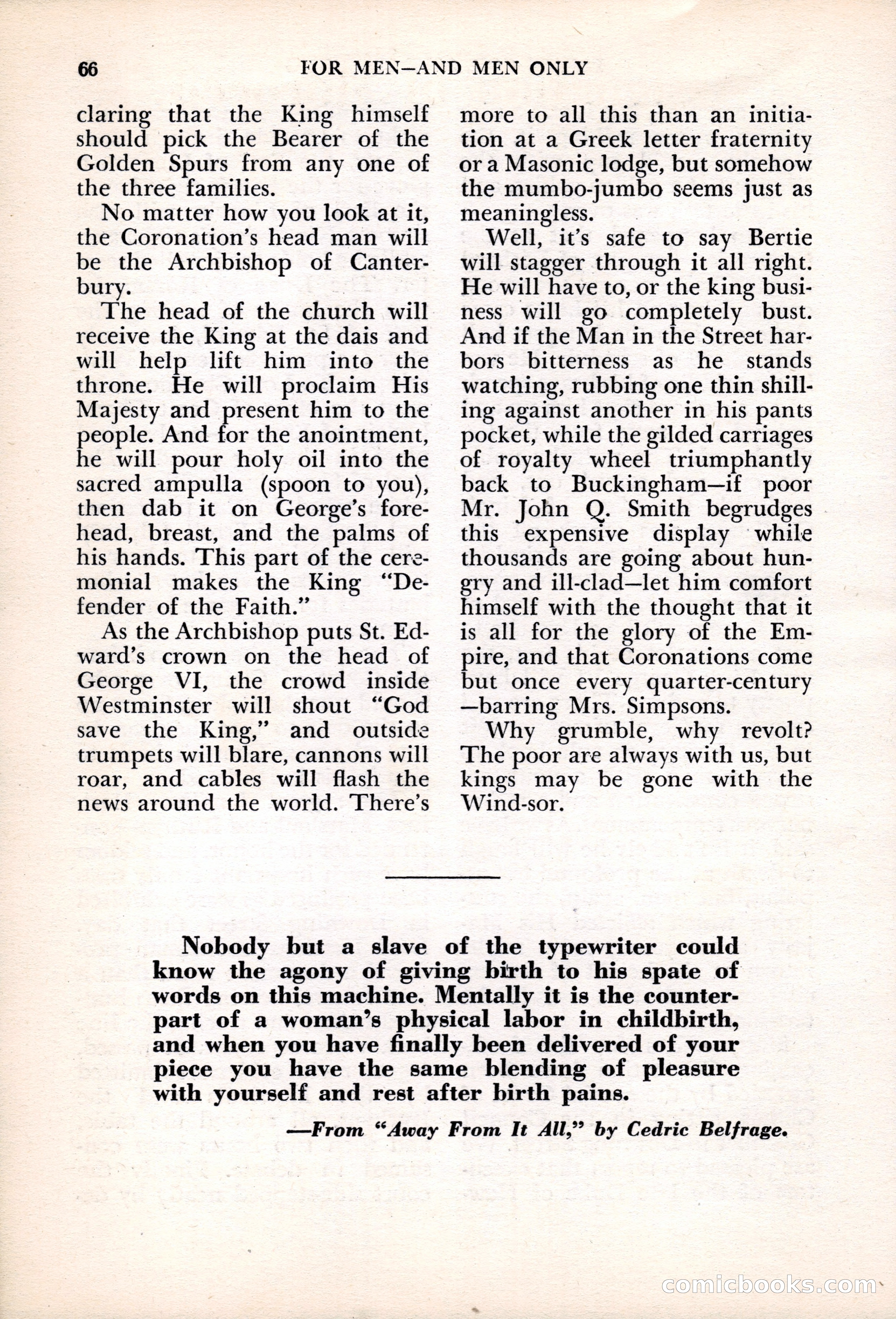 For Men—and Men Only — page 66 of 136