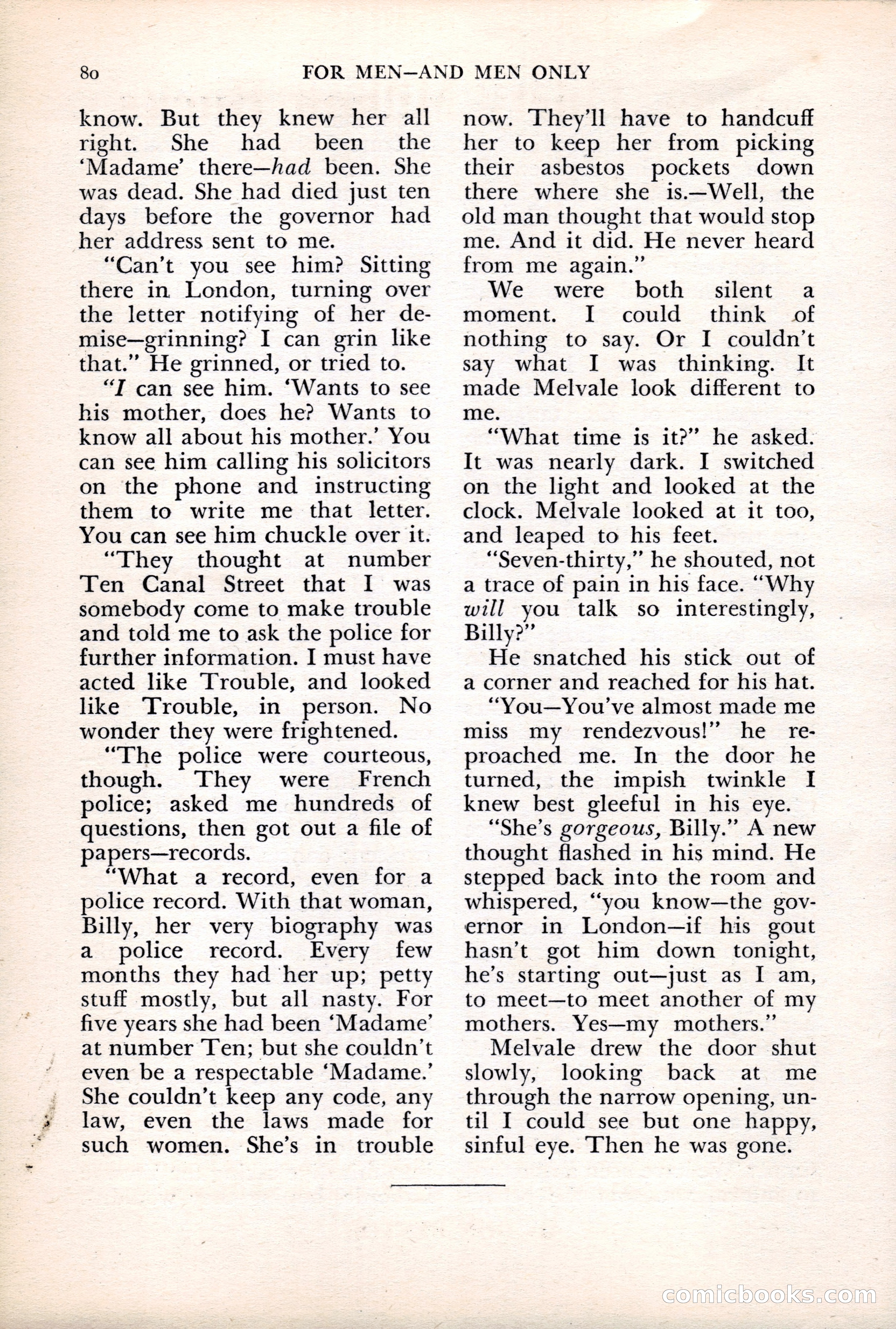 For Men—and Men Only — page 80 of 136